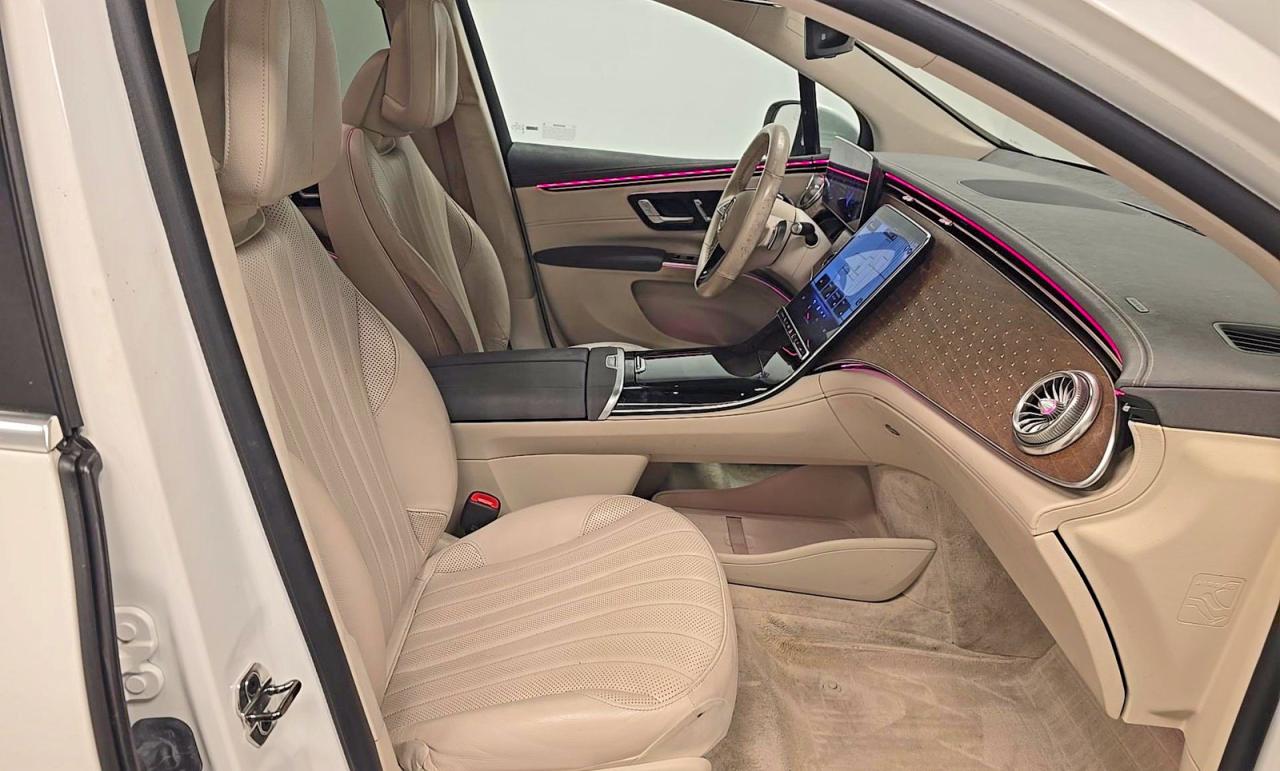 2023 Mercedes-benz Eqs Suv 450+ White vin: 4JGDM2DB3PA012866