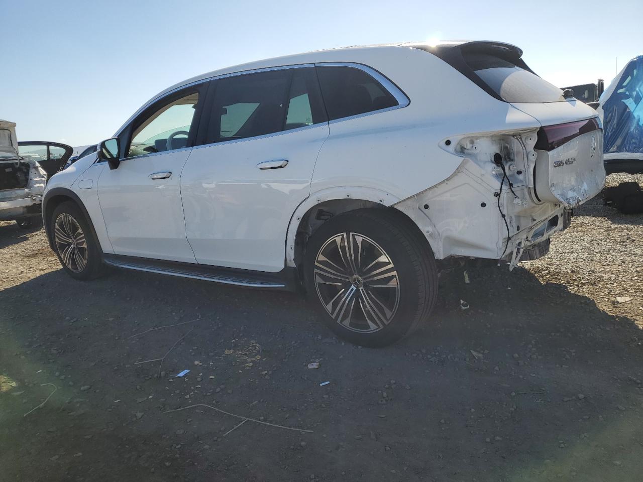 2023 Mercedes-benz Eqs Suv 450+ White vin: 4JGDM2DB3PA027013