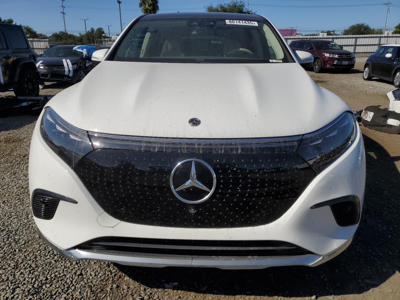 2023 Mercedes-benz Eqs Suv 450+ White vin: 4JGDM2DB3PA027013