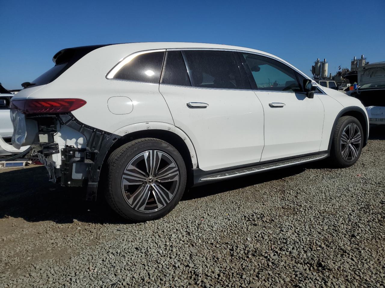 2023 Mercedes-benz Eqs Suv 450+ White vin: 4JGDM2DB3PA027013