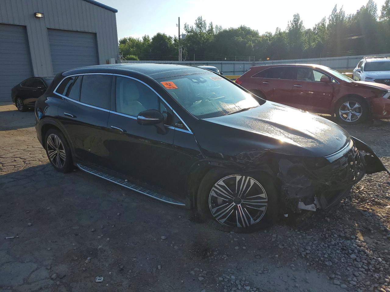 2023 Mercedes-benz Eqs Suv 450+ Black vin: 4JGDM2DB4PA006610