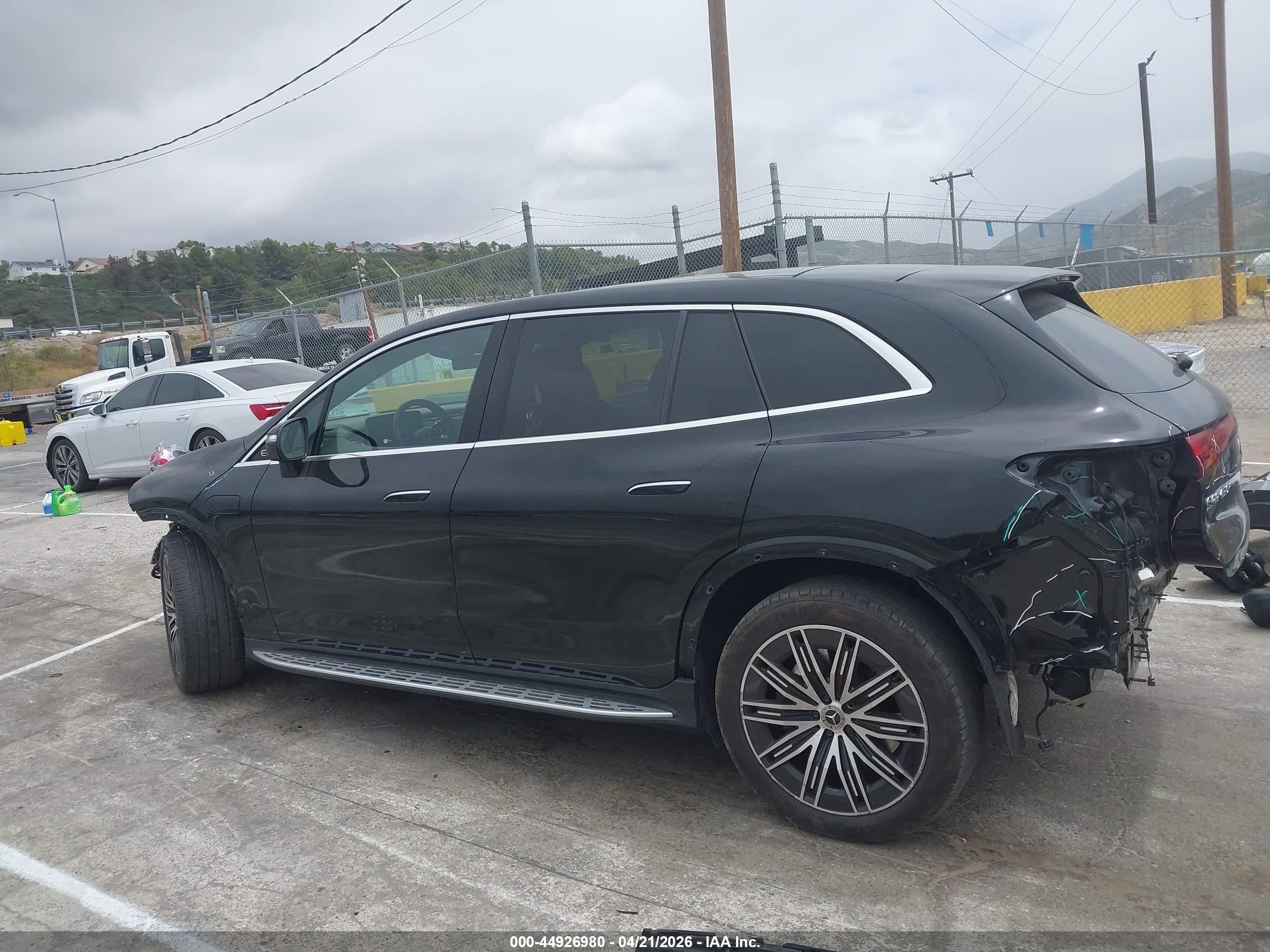 2023 Mercedes-benz Eqs 450+ Suv   Черный vin: 4JGDM2DB6PA027197