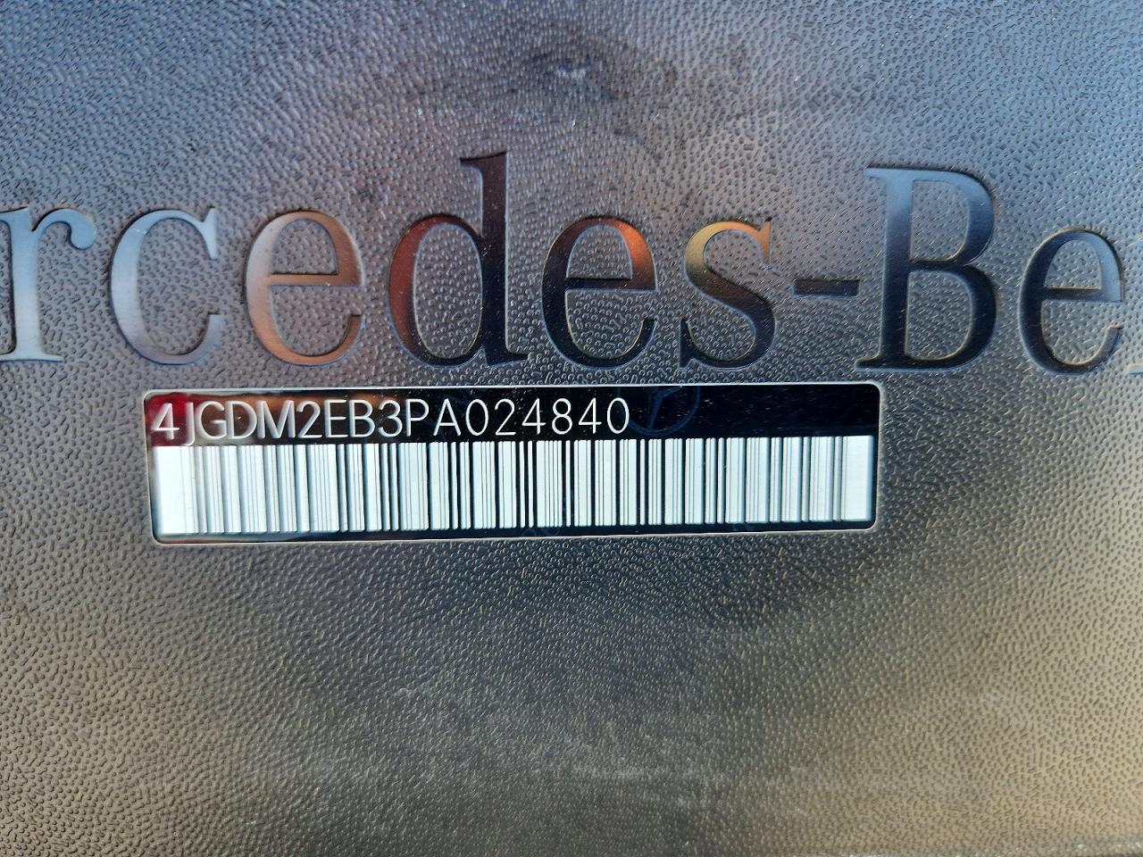 2023 Mercedes-benz Eqs Suv 450 4matic Blue vin: 4JGDM2EB3PA024840