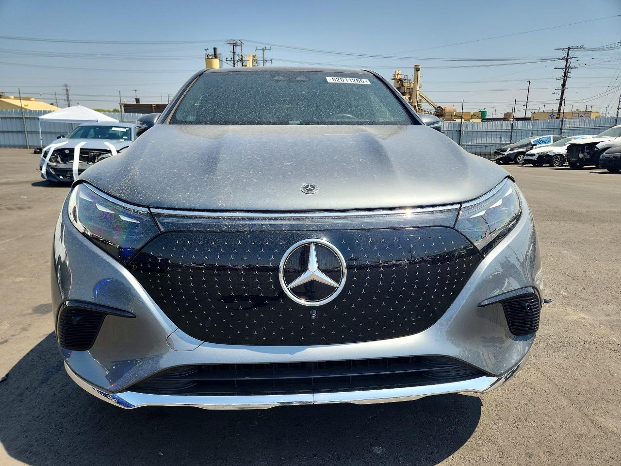 2023 Mercedes-benz Eqs Suv 450 4matic Silver vin: 4JGDM2EB7PA029877