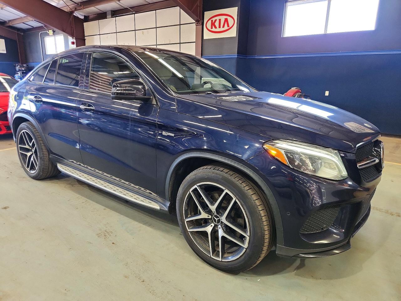 2019 Mercedes-benz Gle Coupe 43 Amg Blue vin: 4JGED6EB0KA134832