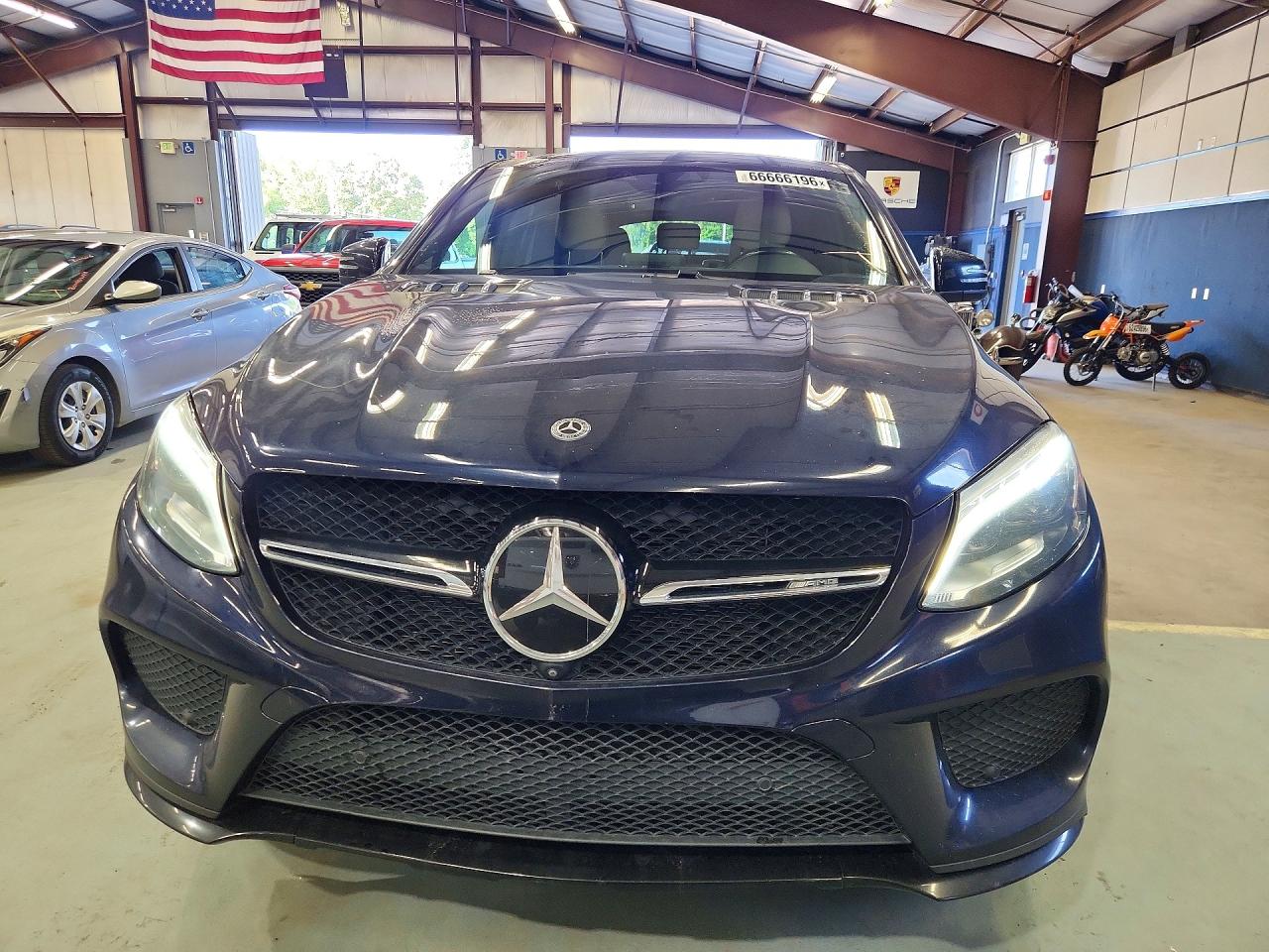 2019 Mercedes-benz Gle Coupe 43 Amg Blue vin: 4JGED6EB0KA134832