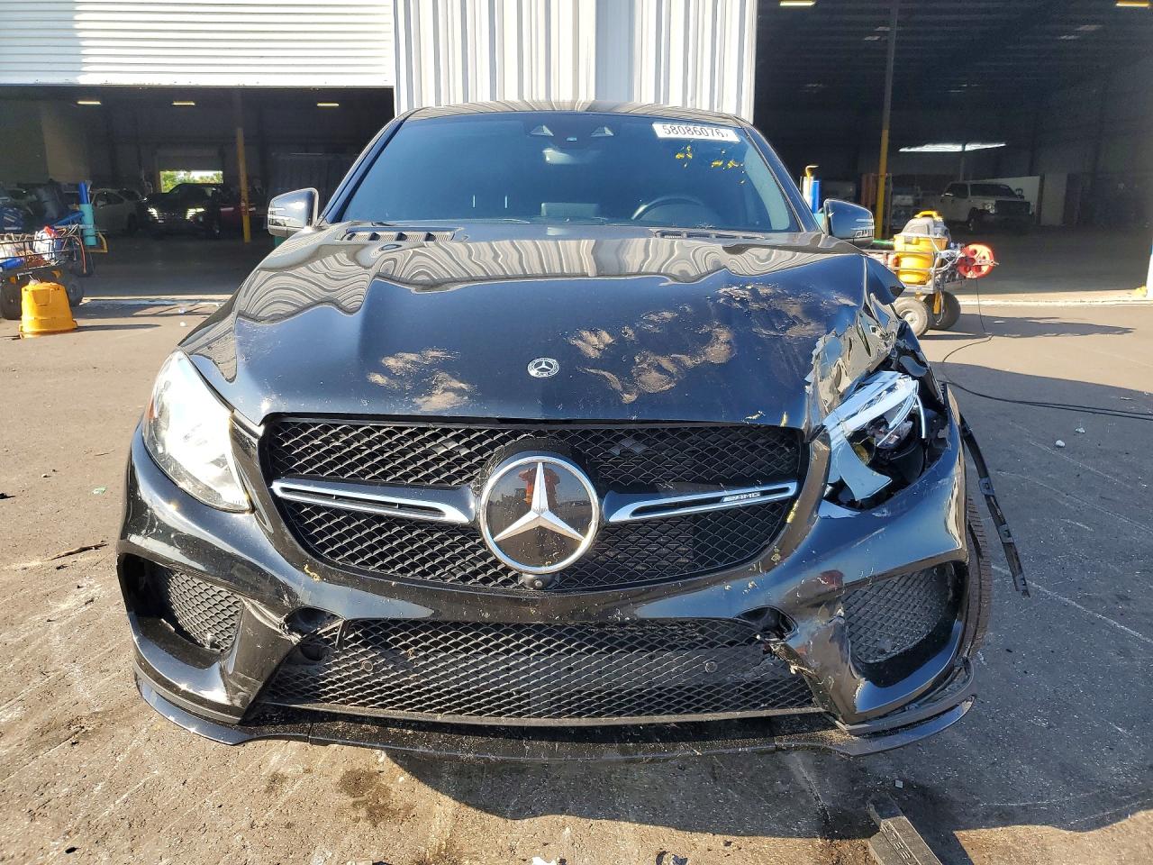 2019 Mercedes-benz Gle Coupe 43 Amg Черный vin: 4JGED6EB1KA140767