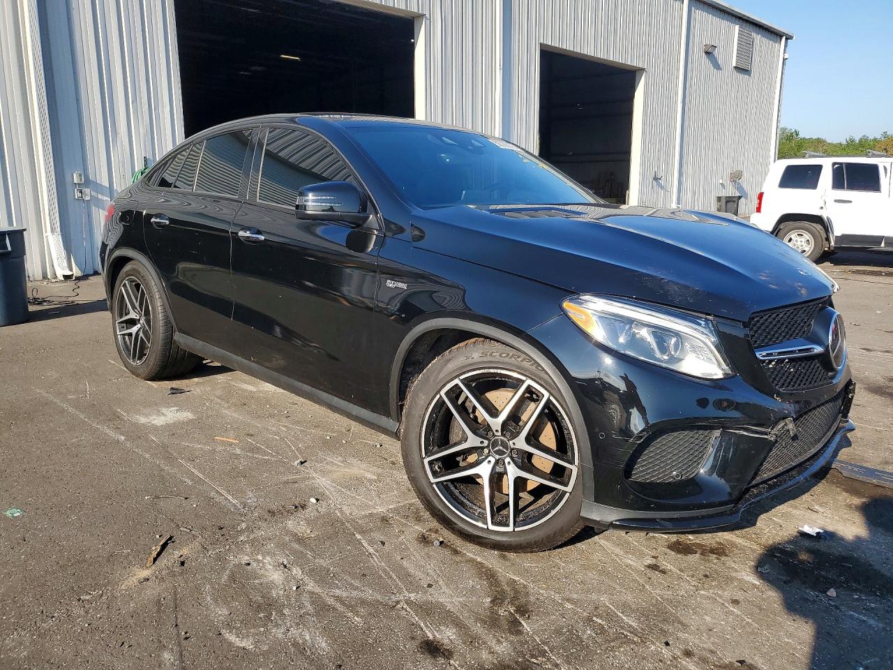 2019 Mercedes-benz Gle Coupe 43 Amg Черный vin: 4JGED6EB1KA140767