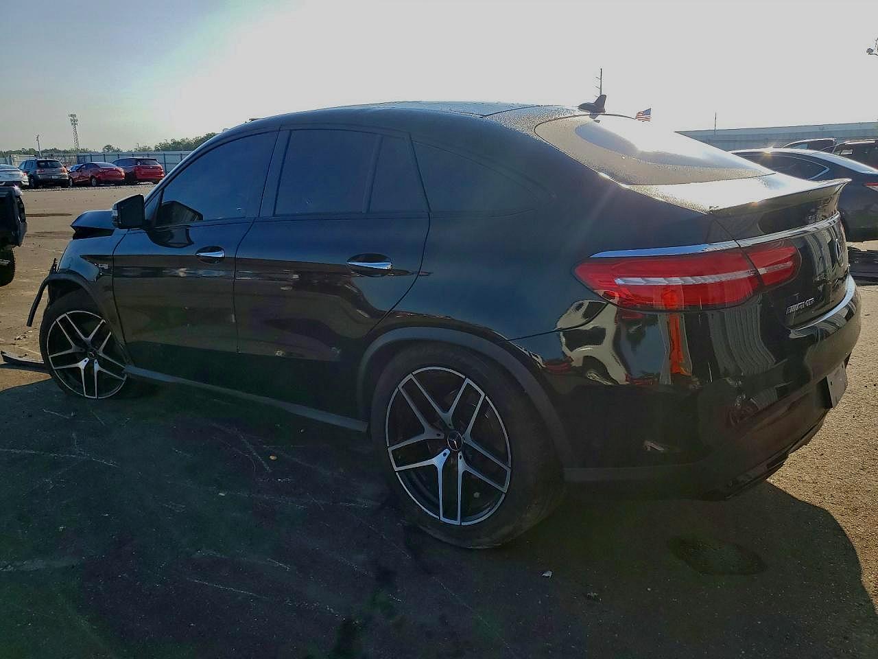 2019 Mercedes-benz Gle Coupe 43 Amg Черный vin: 4JGED6EB1KA140767