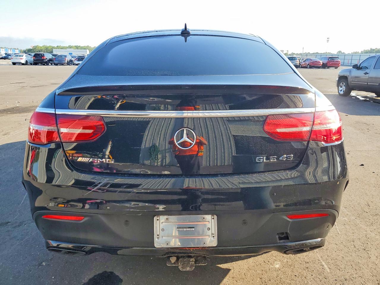 2019 Mercedes-benz Gle Coupe 43 Amg Черный vin: 4JGED6EB1KA140767