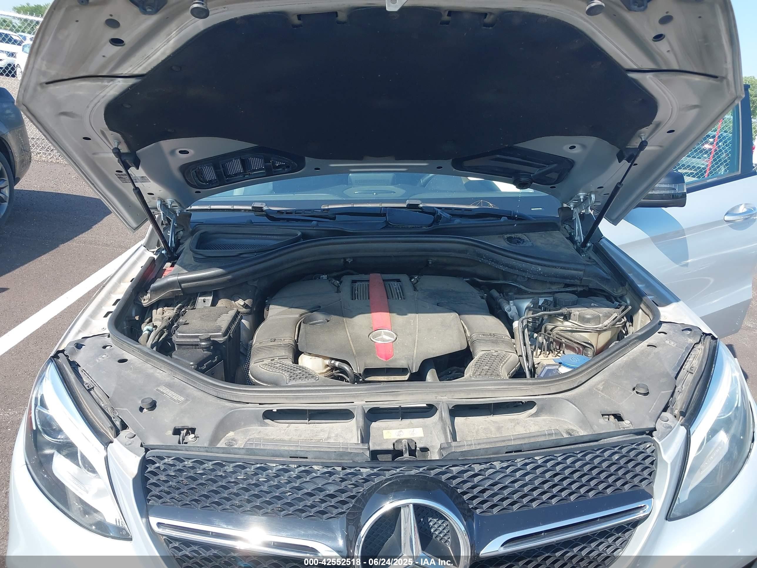 2016 Mercedes-benz Gle 450 Amg Coupe 4matic Gray vin: 4JGED6EB3GA010626