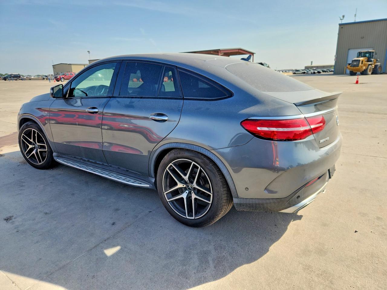 2017 Mercedes-benz Gle Coupe 43 Amg Серый vin: 4JGED6EB9HA065194