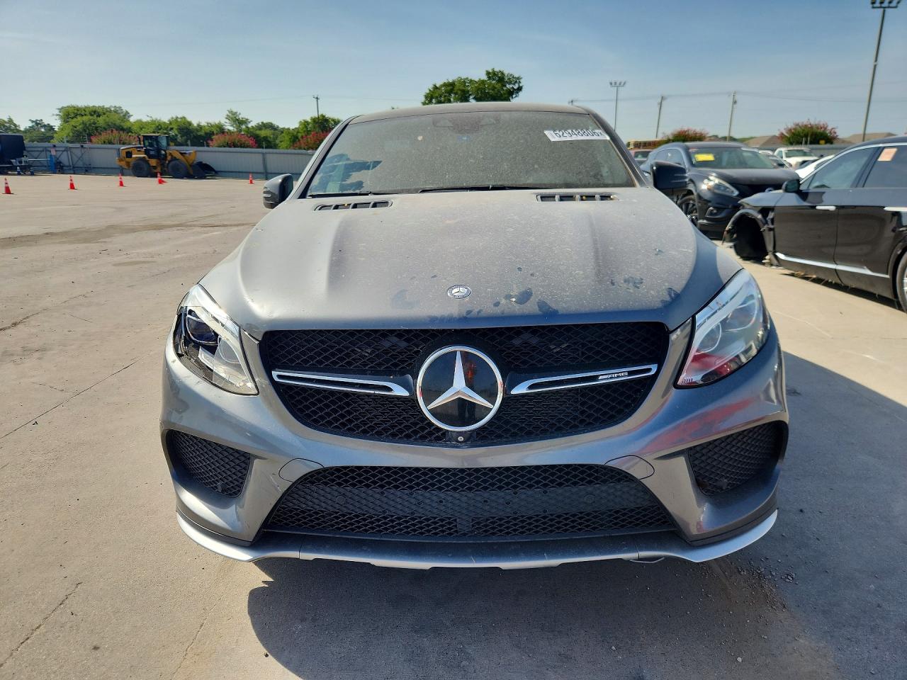 2017 Mercedes-benz Gle Coupe 43 Amg Серый vin: 4JGED6EB9HA065194