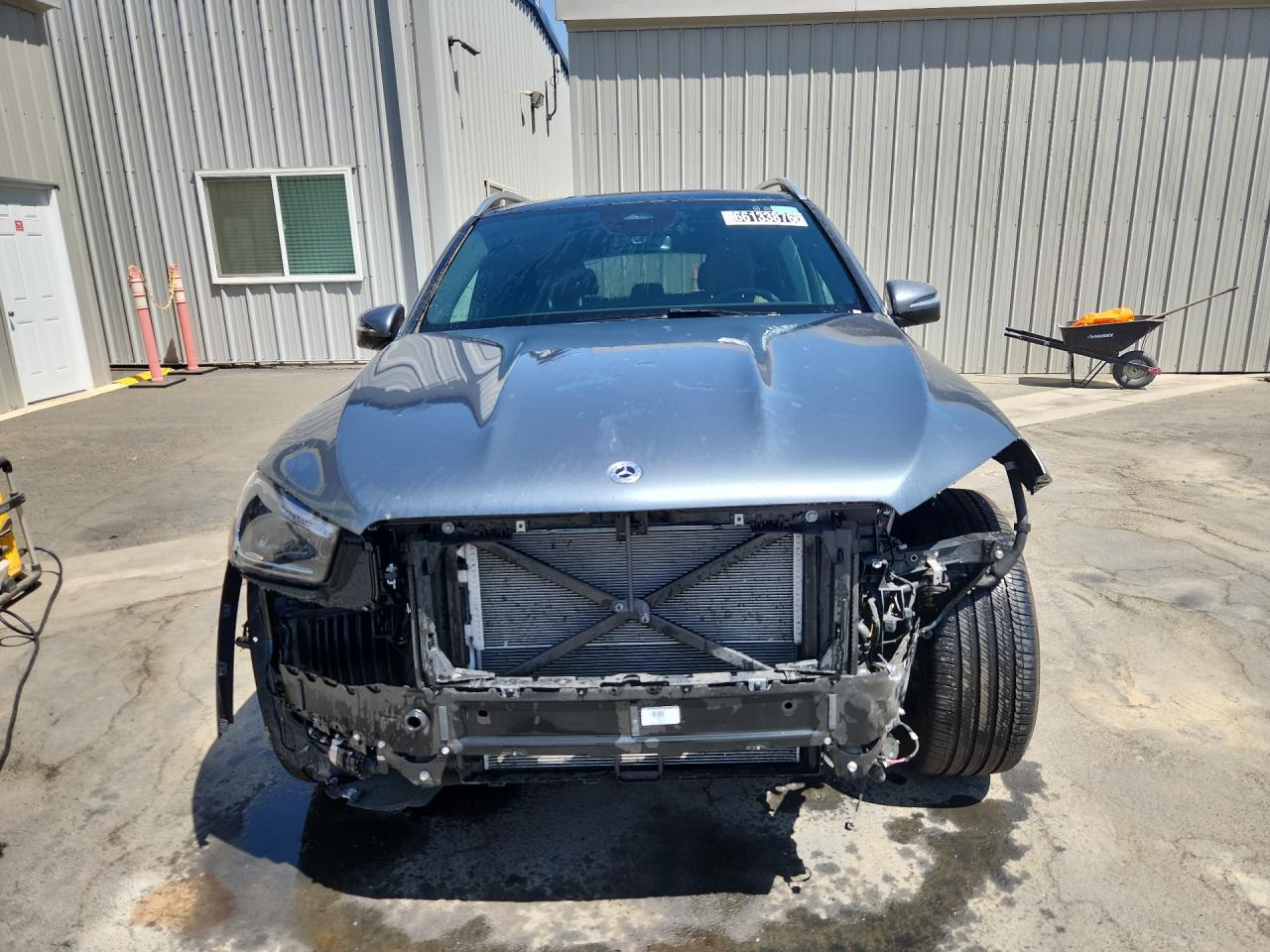 2026 Mercedes-benz Gle 350 Gray vin: 4JGFB4EB1TB593961 Damage: Front Bumper/Cover, Missing, Replacement Required