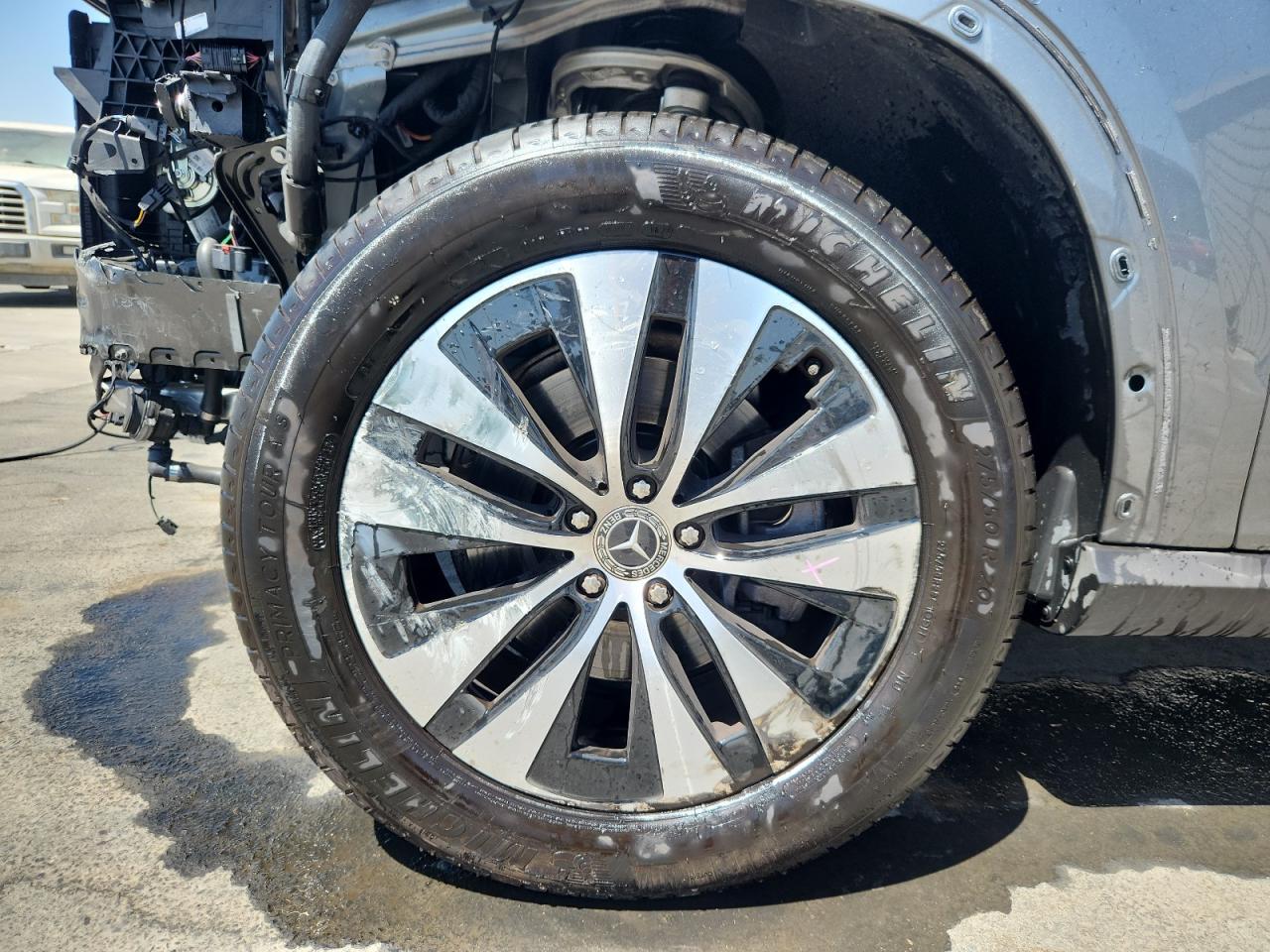 2026 Mercedes-benz Gle 350 Gray vin: 4JGFB4EB1TB593961 Damage: Left Front Wheel, Curb Rash, > 12 Inches