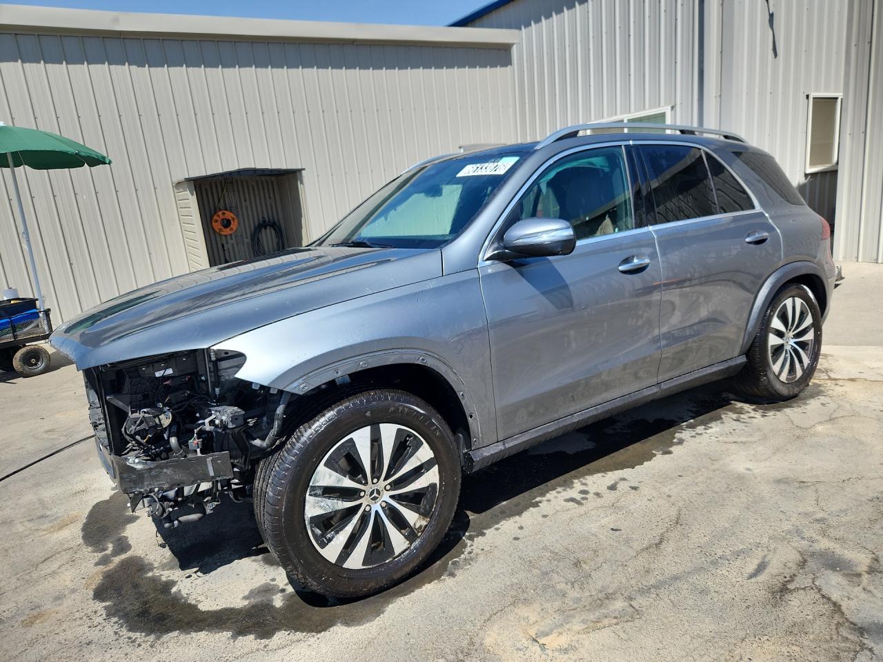 2026 Mercedes-benz Gle 350 Gray vin: 4JGFB4EB1TB593961 Damage: Lf Fender Cladding, Missing, Replacement Required