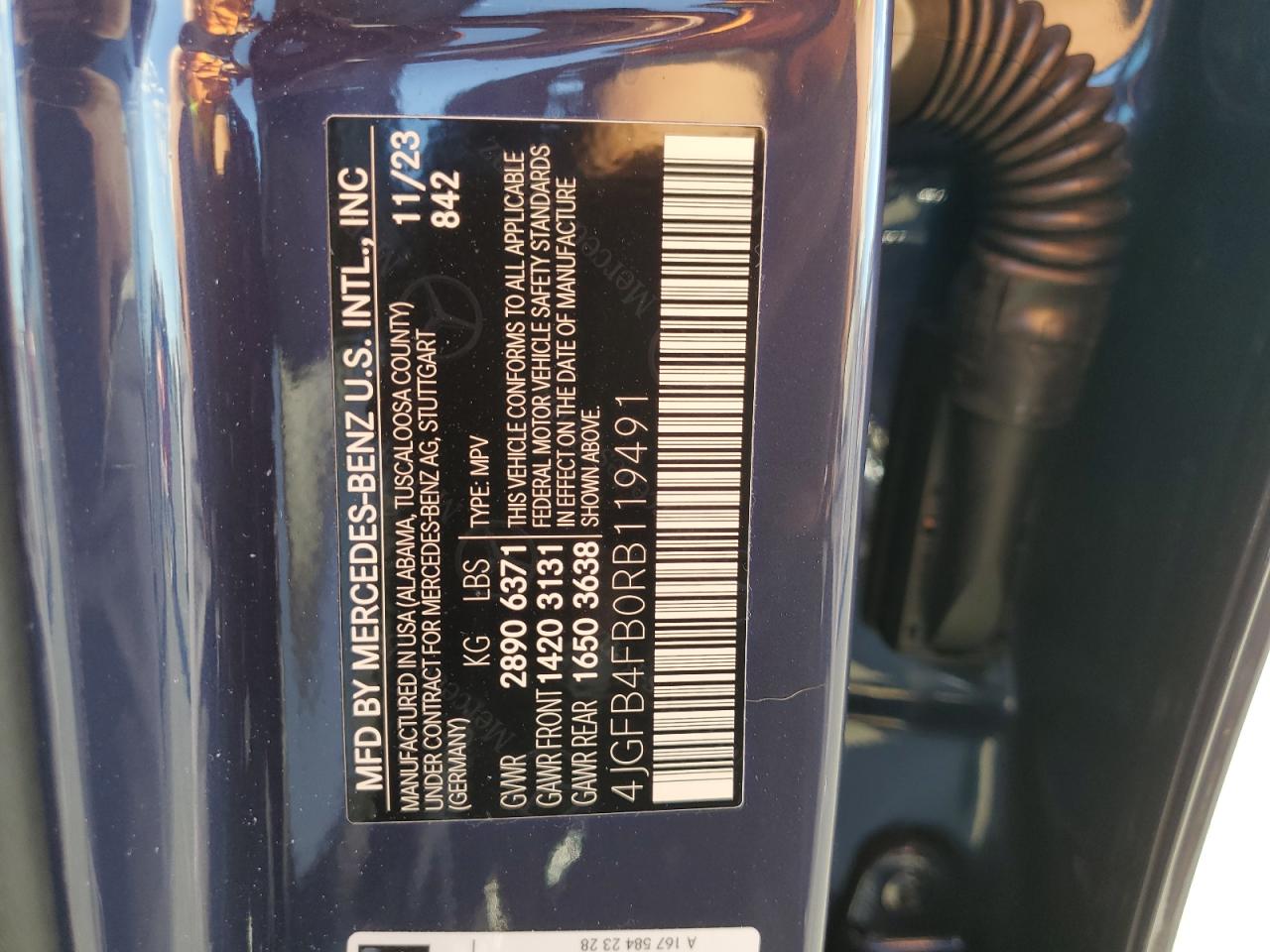 2024 Mercedes-benz Gle 350 4matic Blue vin: 4JGFB4FB0RB119491