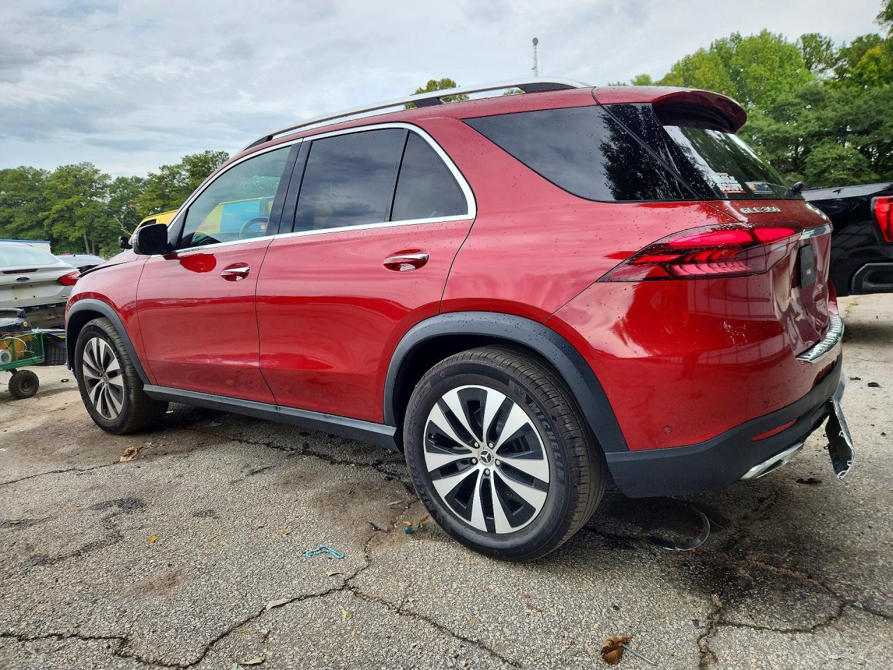 2024 Mercedes-benz Gle 350 4matic Бордовый vin: 4JGFB4FB4RB207847