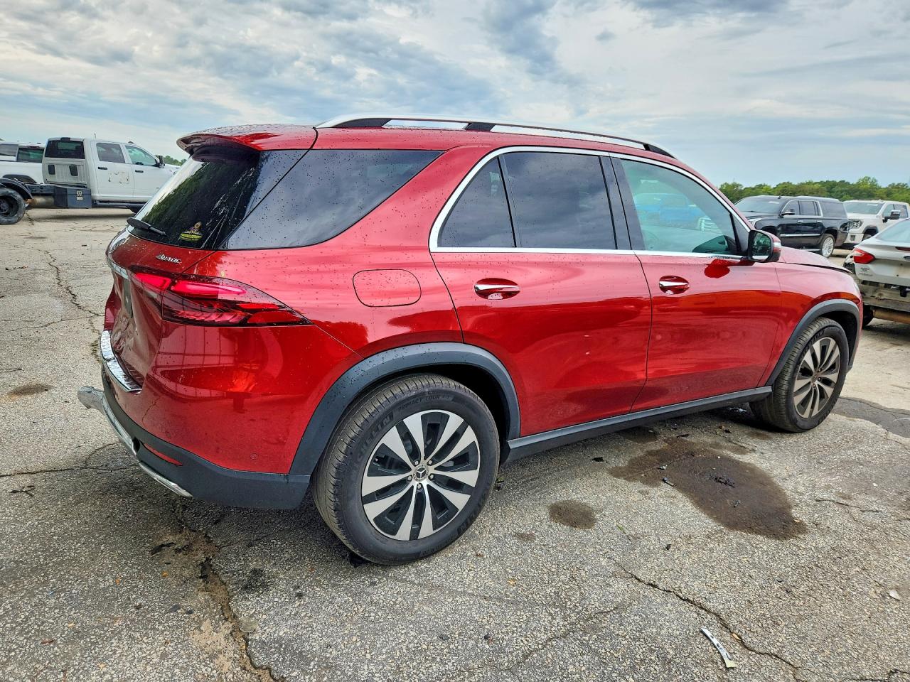 2024 Mercedes-benz Gle 350 4matic Бордовый vin: 4JGFB4FB4RB207847
