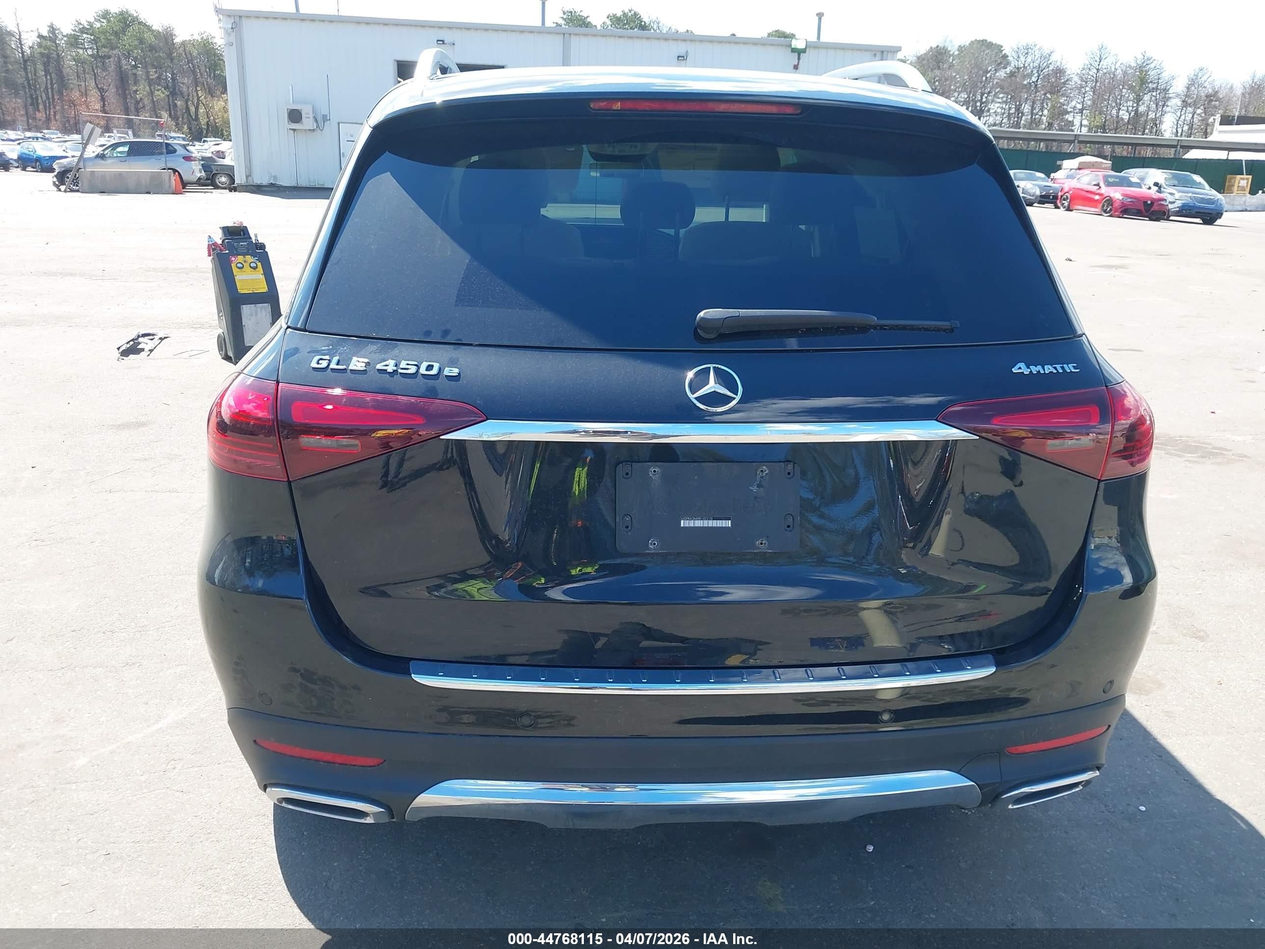 2024 Mercedes-benz Gle 450 Plug-in Hybrid 4matic Black vin: 4JGFB4GB4RB102210
