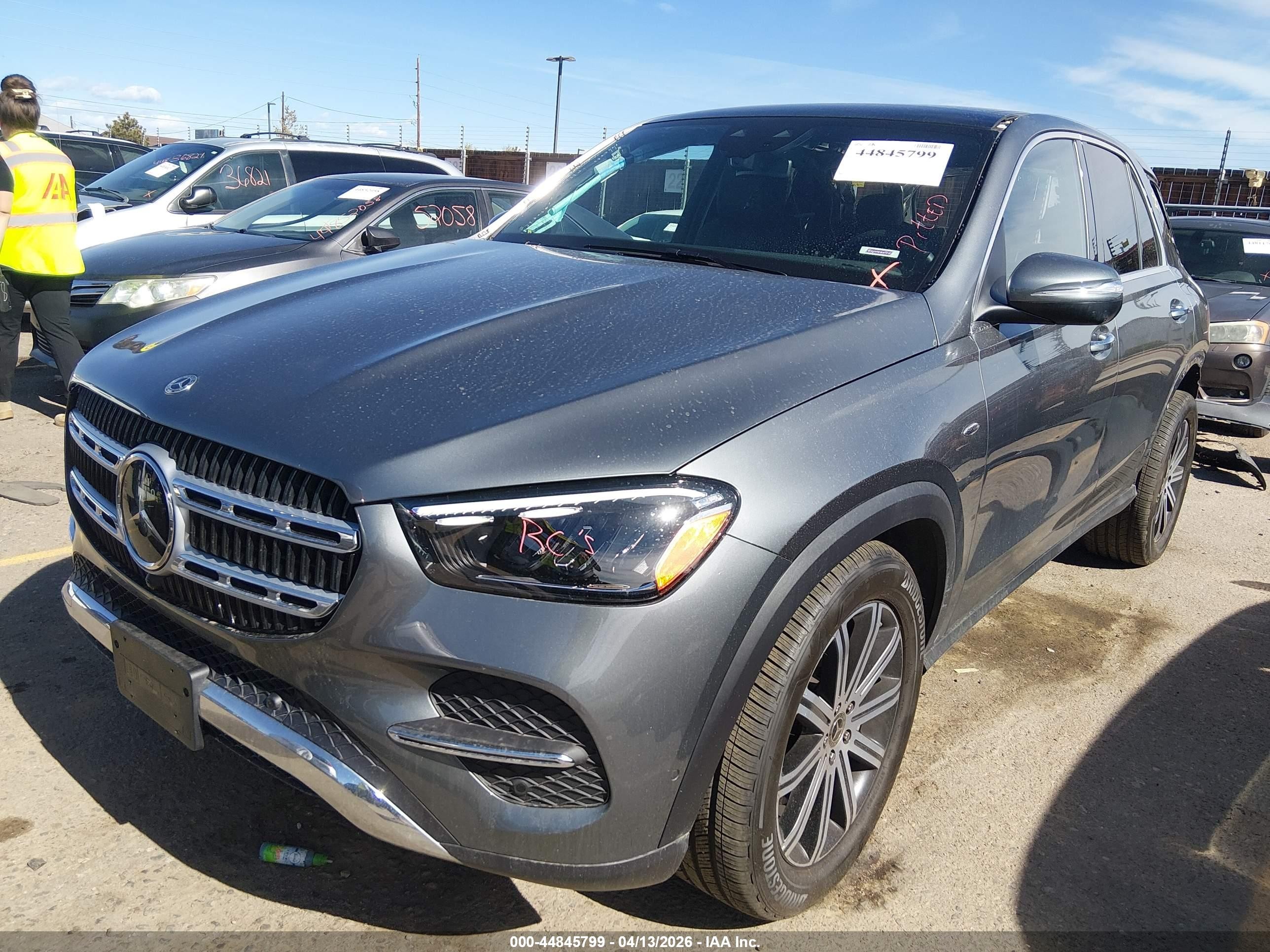 2025 Mercedes-benz Gle 450e 4matic Gray vin: 4JGFB4GB4SB383513