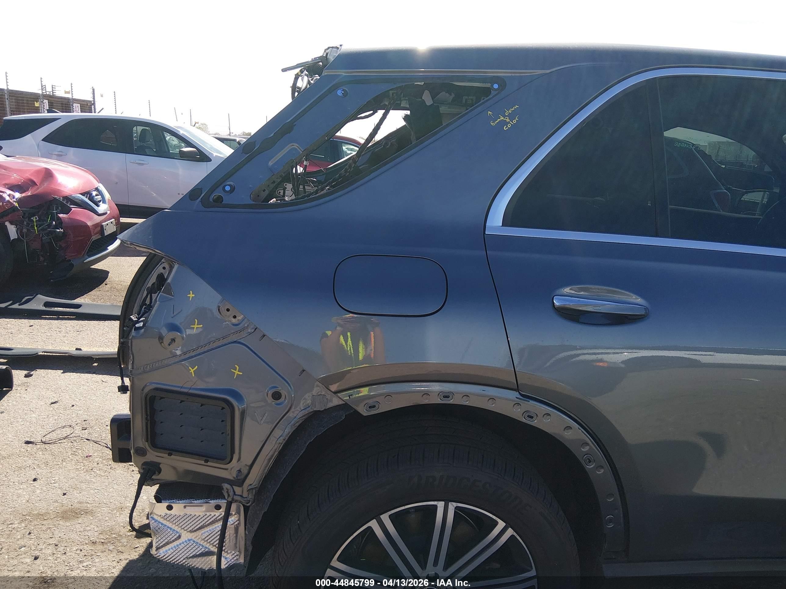 2025 Mercedes-benz Gle 450e 4matic Gray vin: 4JGFB4GB4SB383513