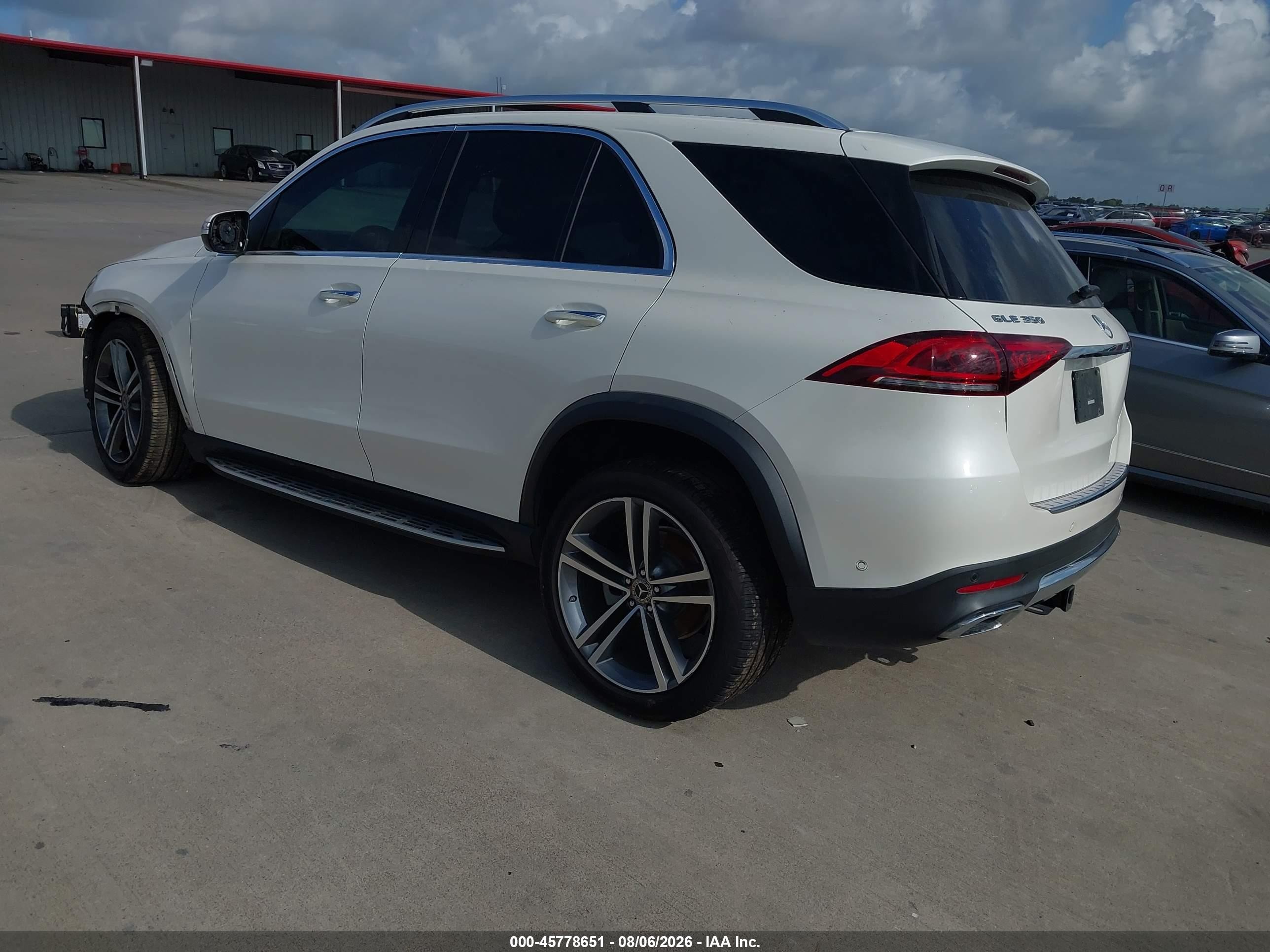 2020 Mercedes-benz Gle 350 White vin: 4JGFB4JB0LA225993