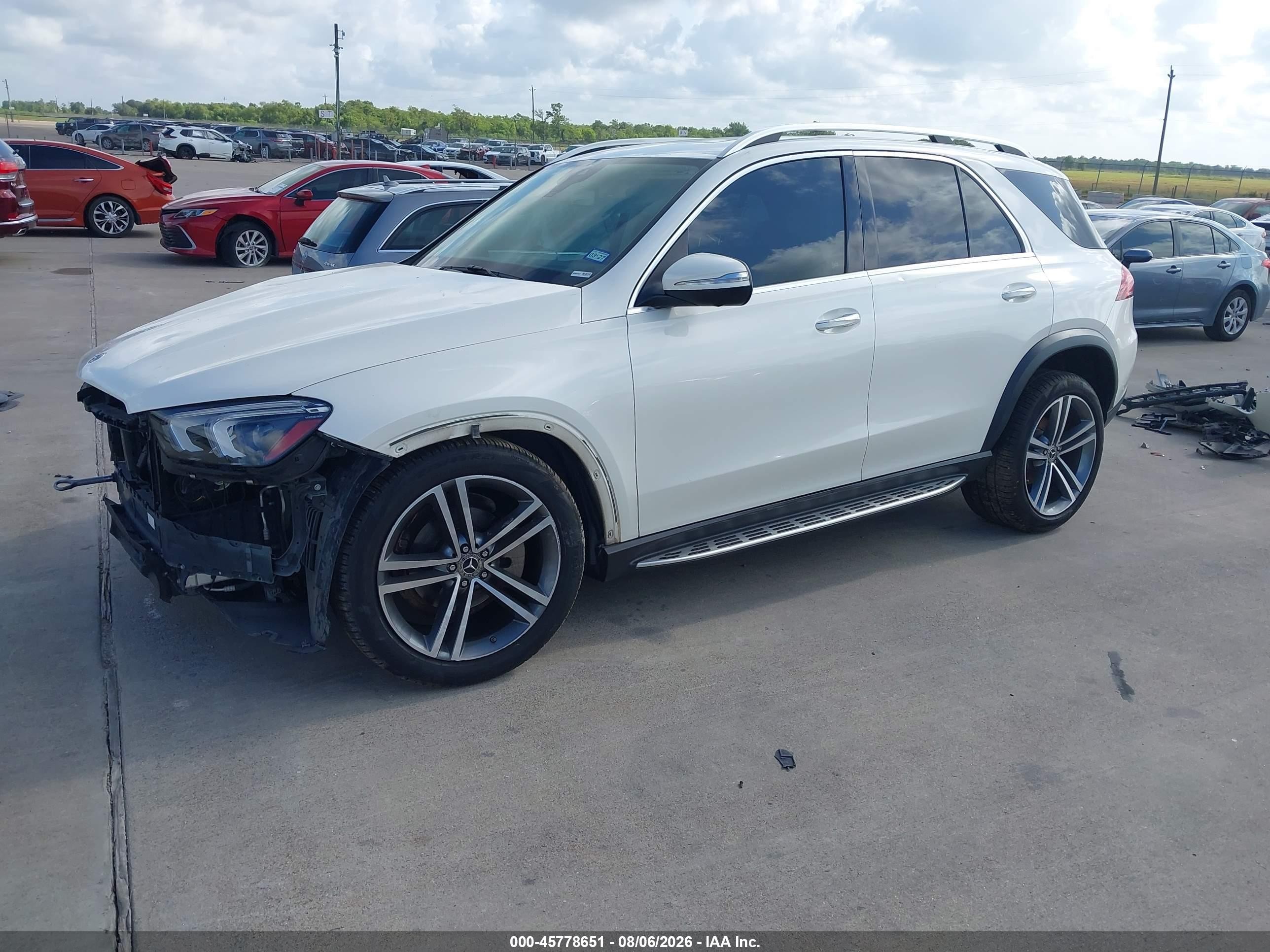 2020 Mercedes-benz Gle 350 White vin: 4JGFB4JB0LA225993
