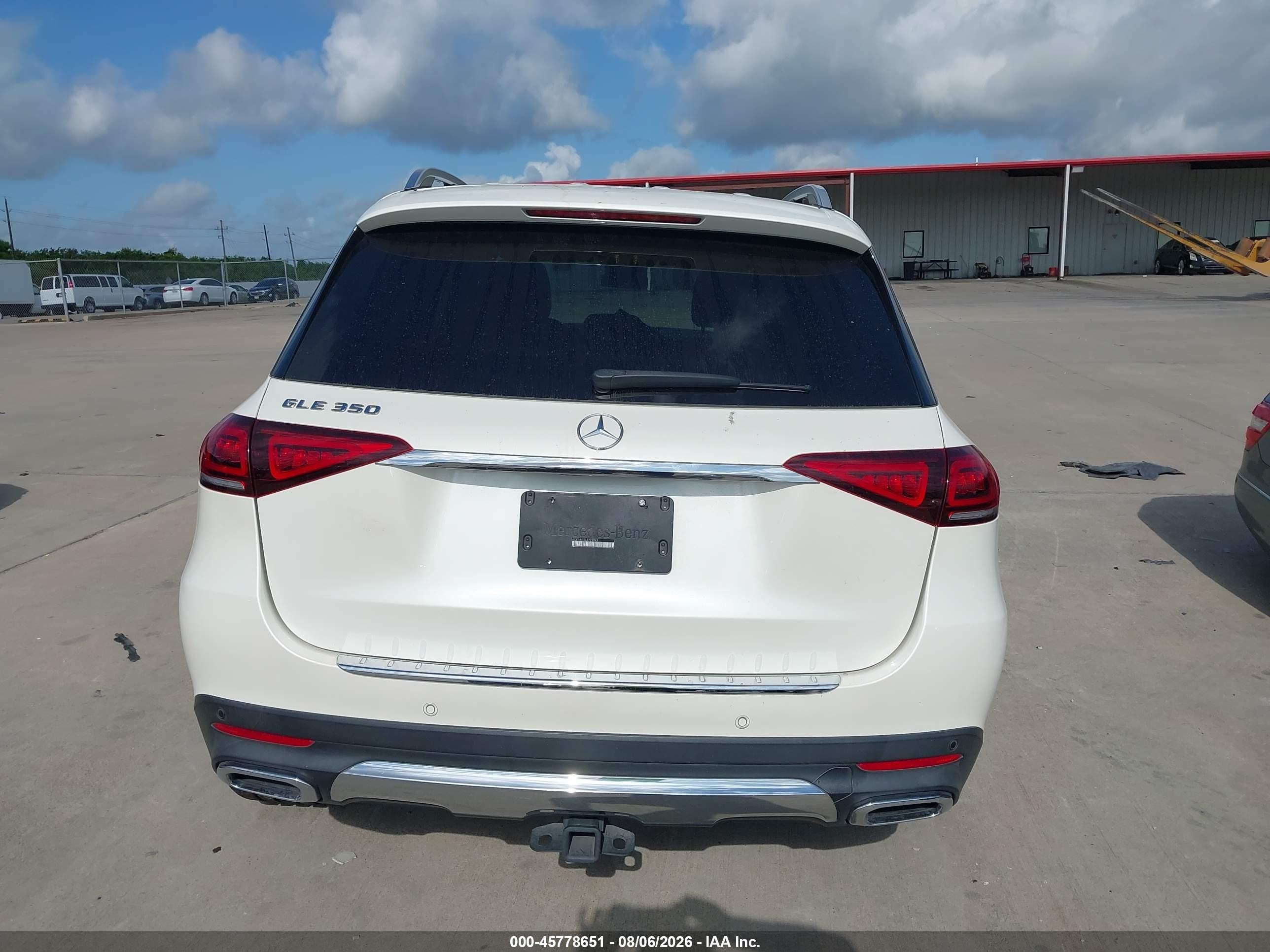 2020 Mercedes-benz Gle 350 White vin: 4JGFB4JB0LA225993