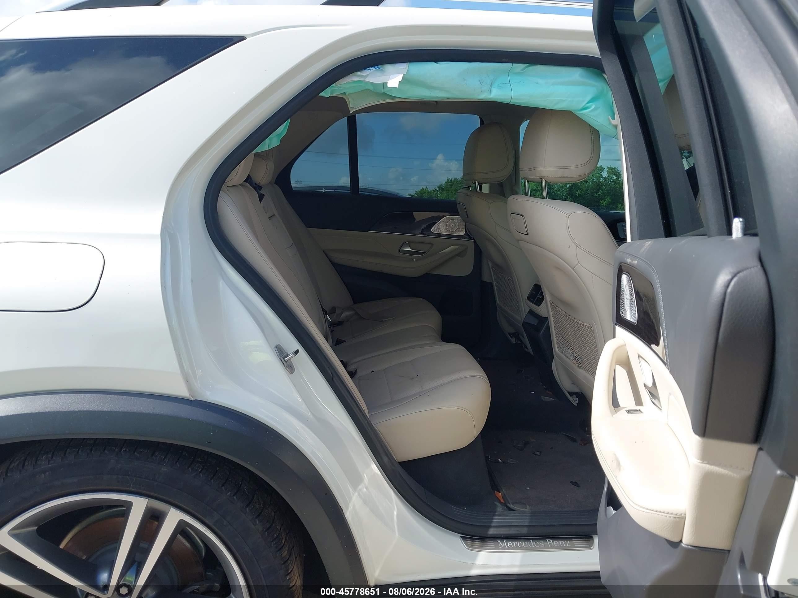 2020 Mercedes-benz Gle 350 White vin: 4JGFB4JB0LA225993