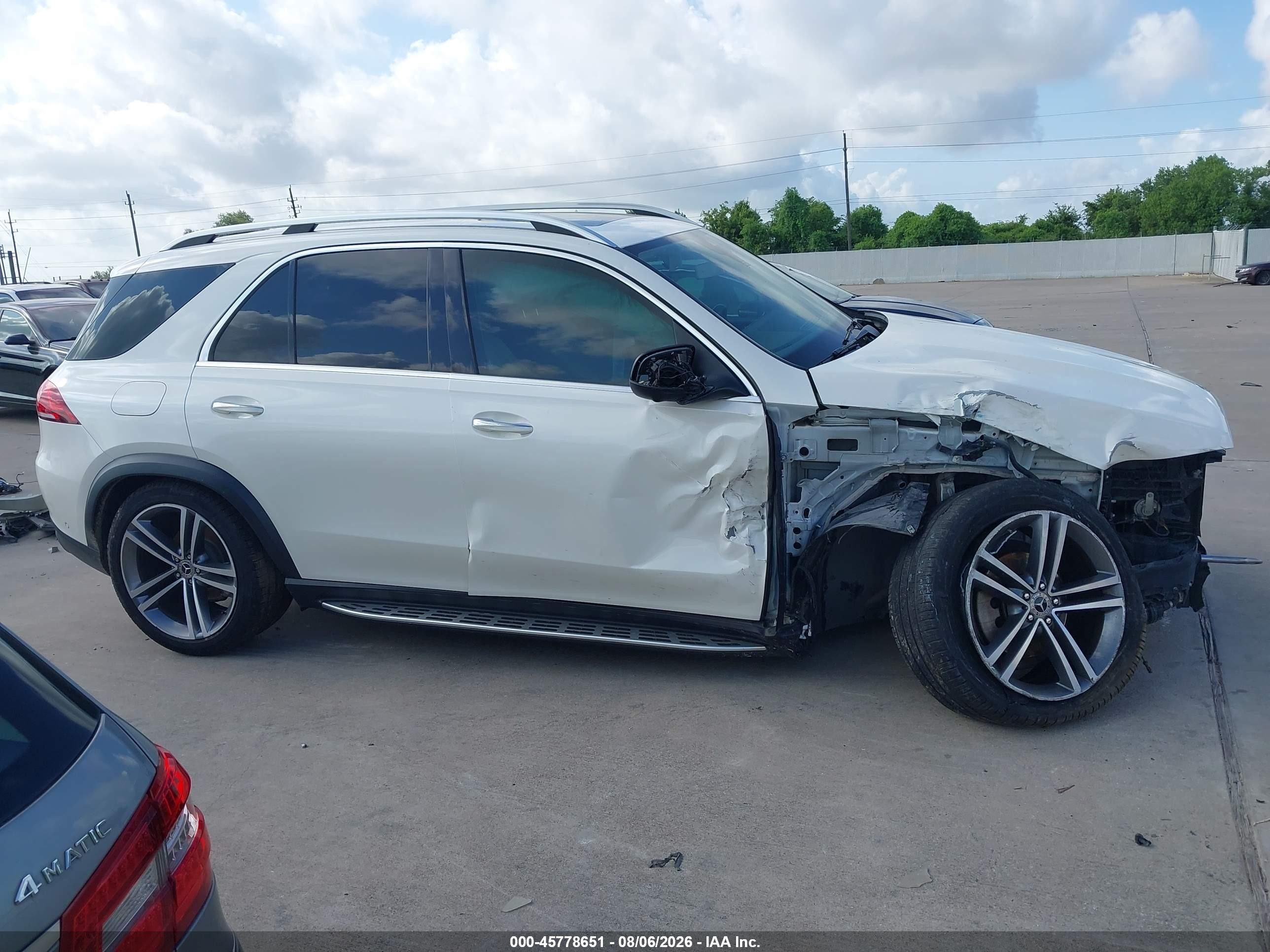 2020 Mercedes-benz Gle 350 White vin: 4JGFB4JB0LA225993