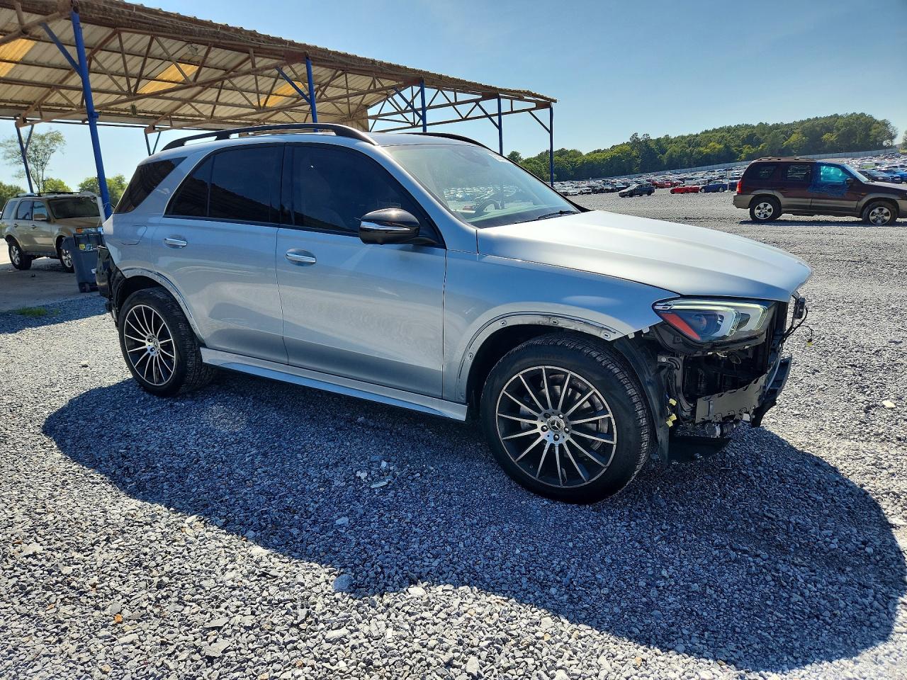 2022 Mercedes-benz Gle 350 Silver vin: 4JGFB4JB0NA808597