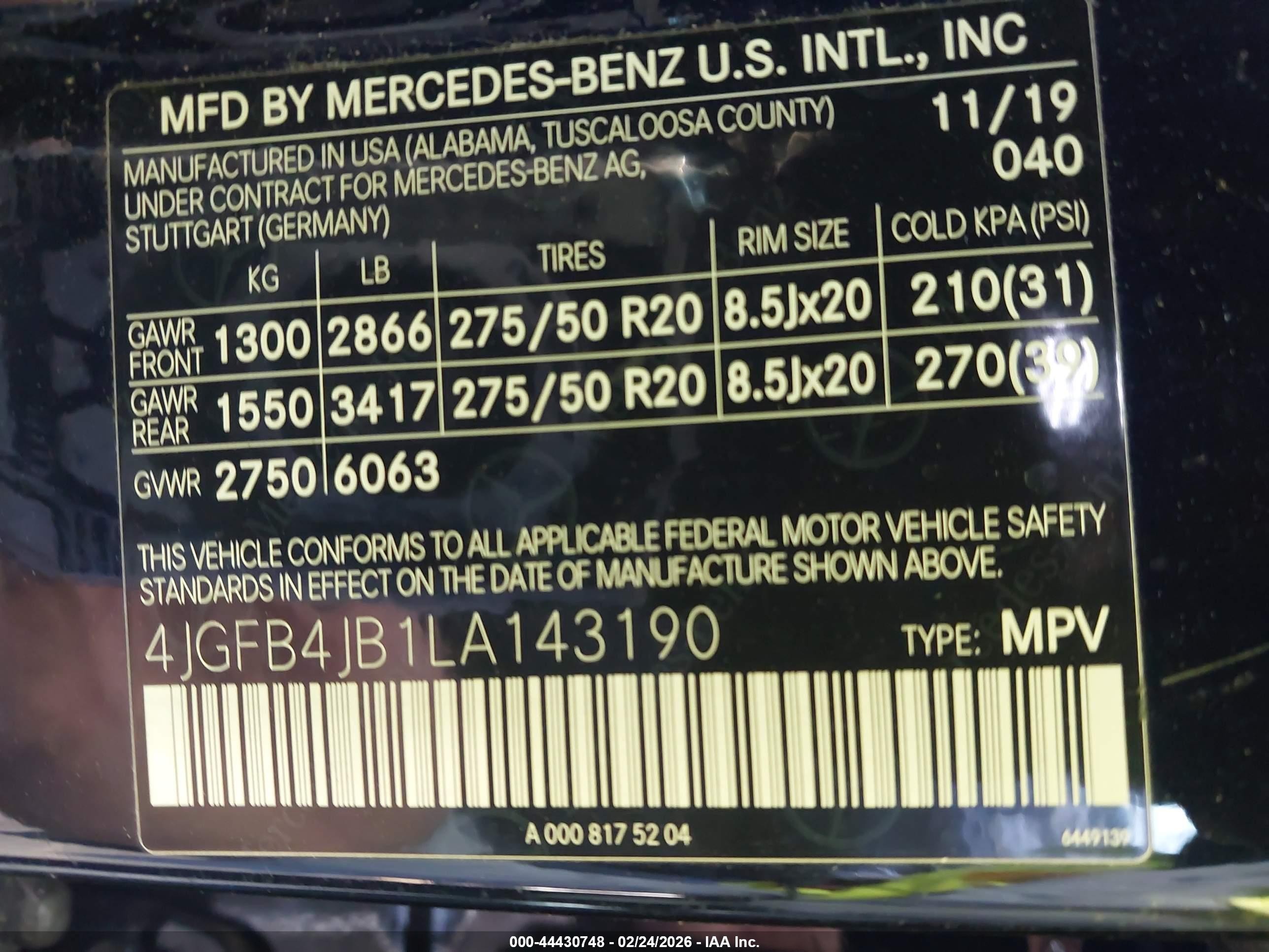 2020 Mercedes-benz Gle 350 Black vin: 4JGFB4JB1LA143190