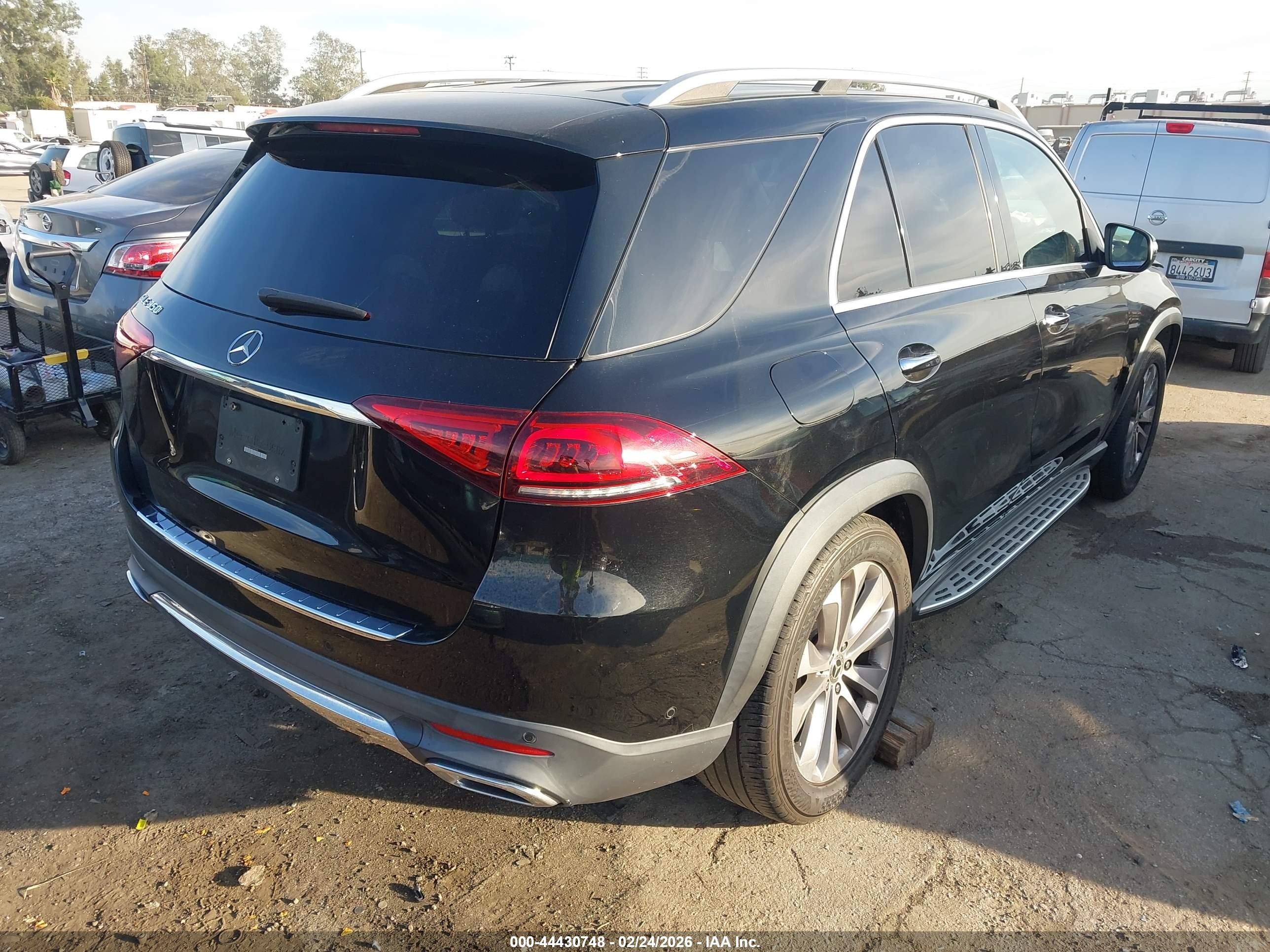 2020 Mercedes-benz Gle 350 Black vin: 4JGFB4JB1LA143190
