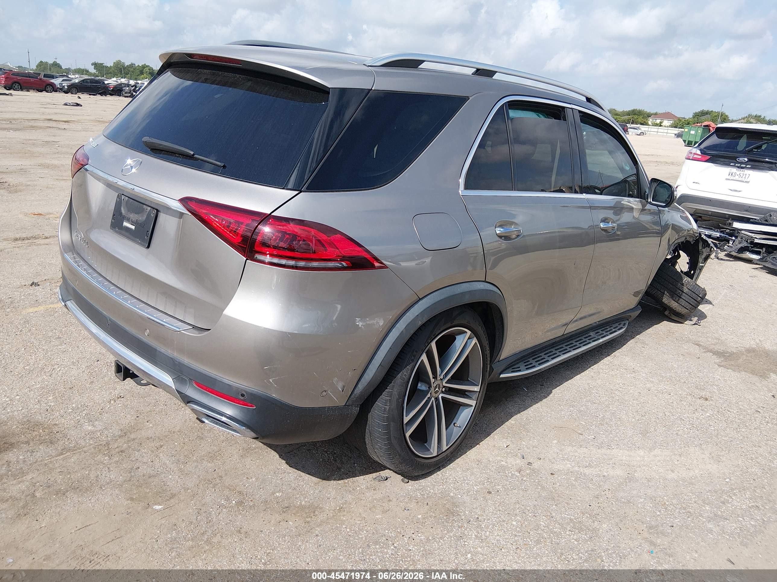 2021 Mercedes-benz Gle 350   Gold vin: 4JGFB4JB8MA487360
