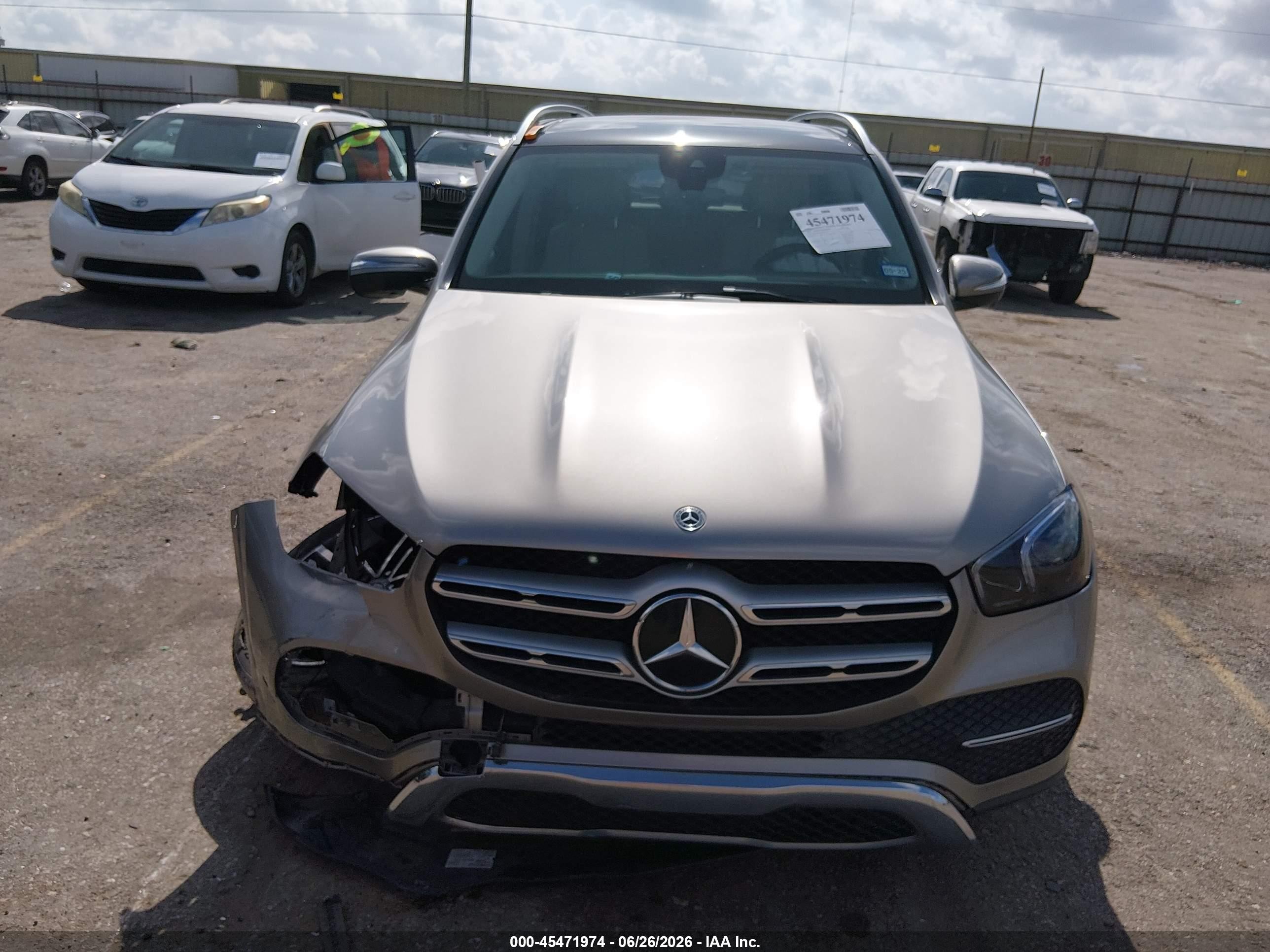 2021 Mercedes-benz Gle 350   Gold vin: 4JGFB4JB8MA487360