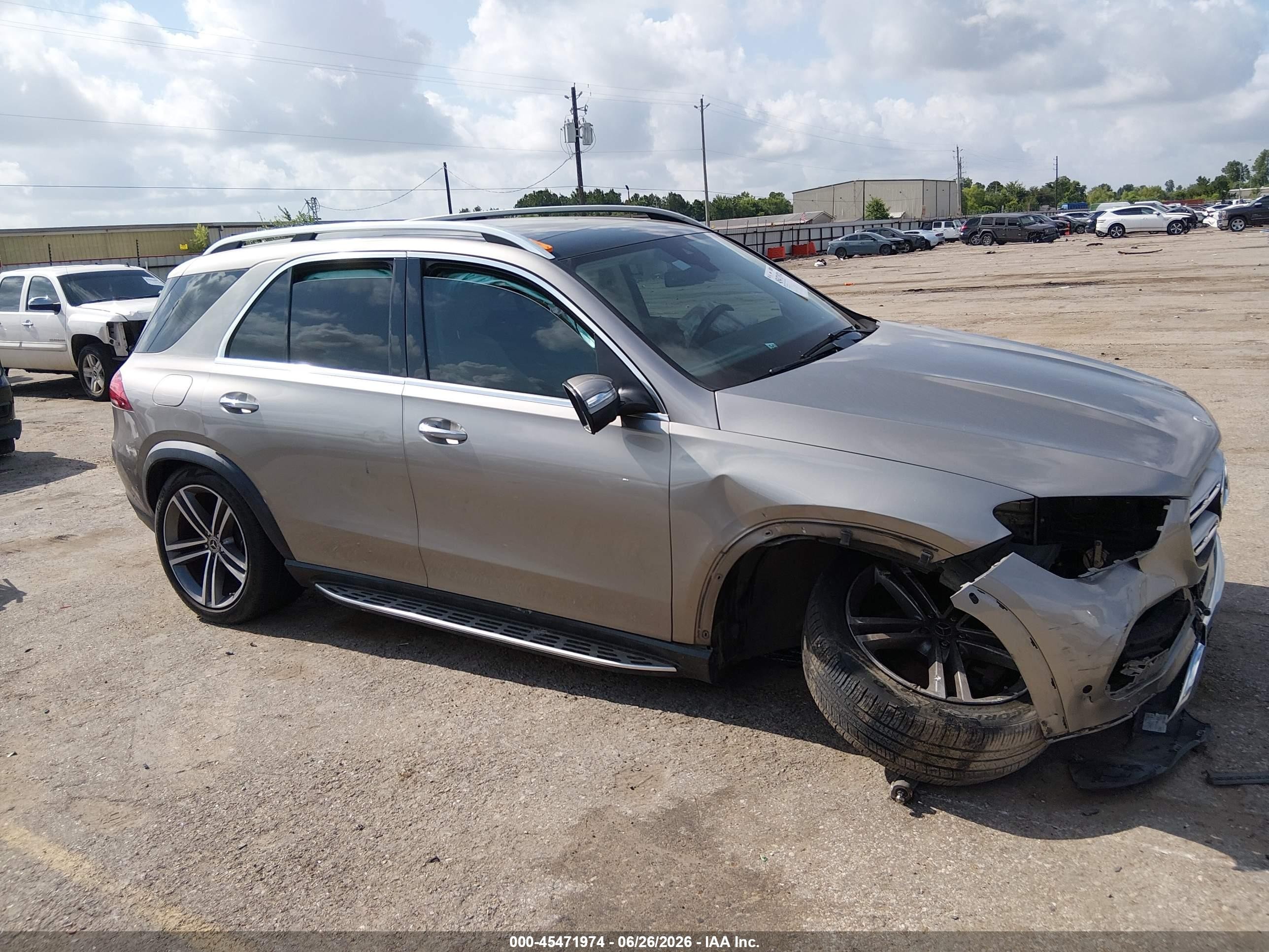 2021 Mercedes-benz Gle 350   Gold vin: 4JGFB4JB8MA487360