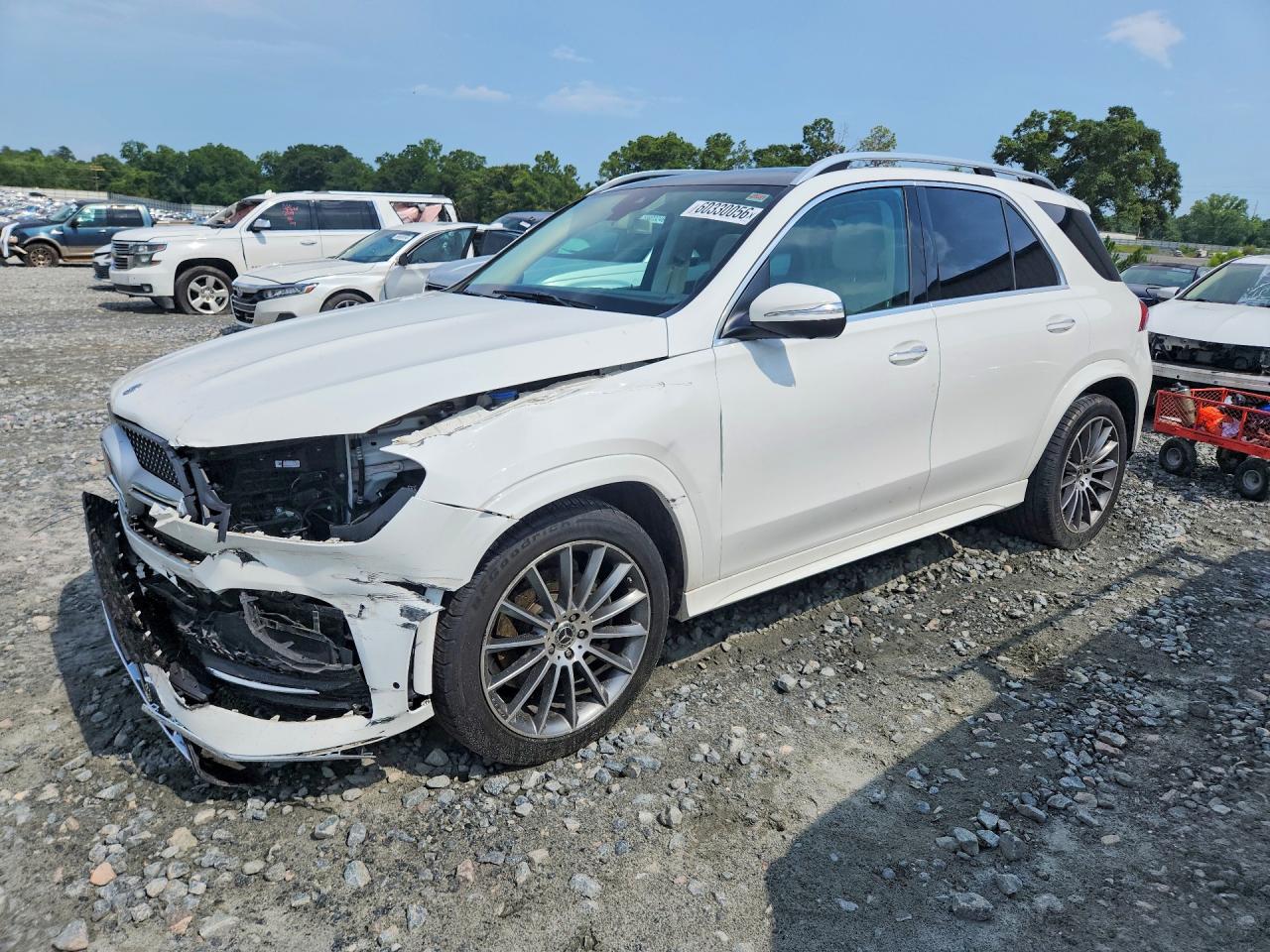 2020 Mercedes-benz Gle 350 White vin: 4JGFB4JB9LA293158
