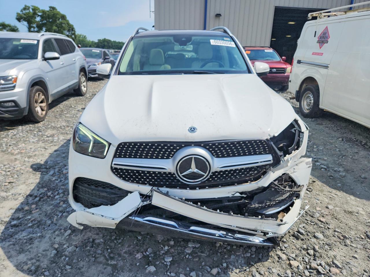 2020 Mercedes-benz Gle 350 White vin: 4JGFB4JB9LA293158
