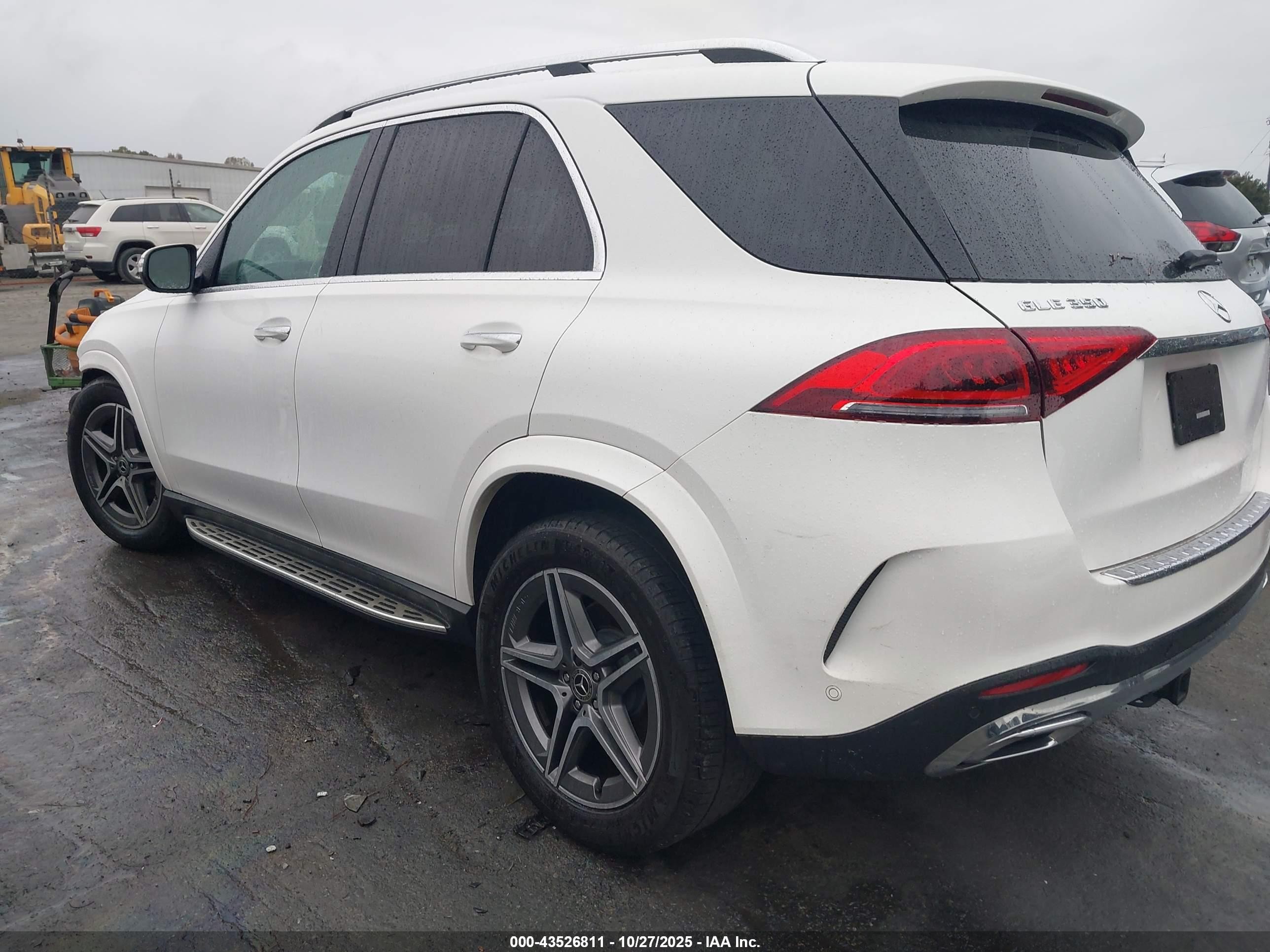 2022 Mercedes-benz Gle 350   Белый vin: 4JGFB4JBXNA756153