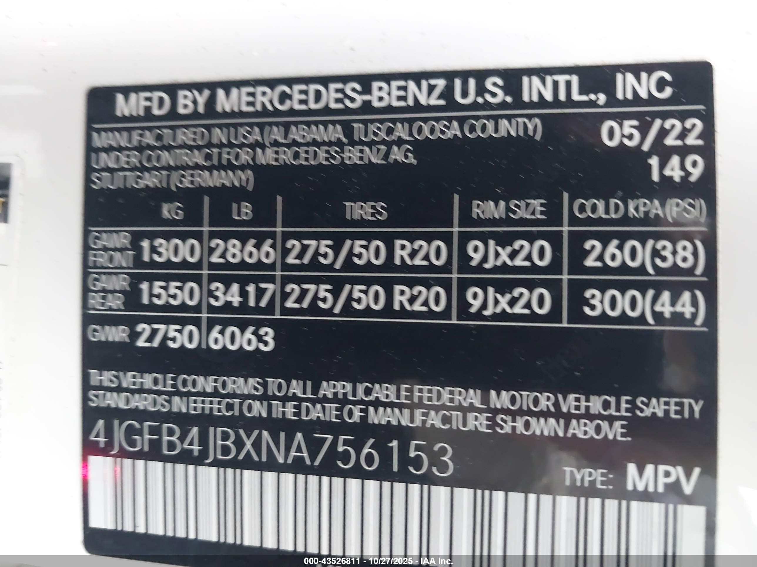 2022 Mercedes-benz Gle 350   Белый vin: 4JGFB4JBXNA756153