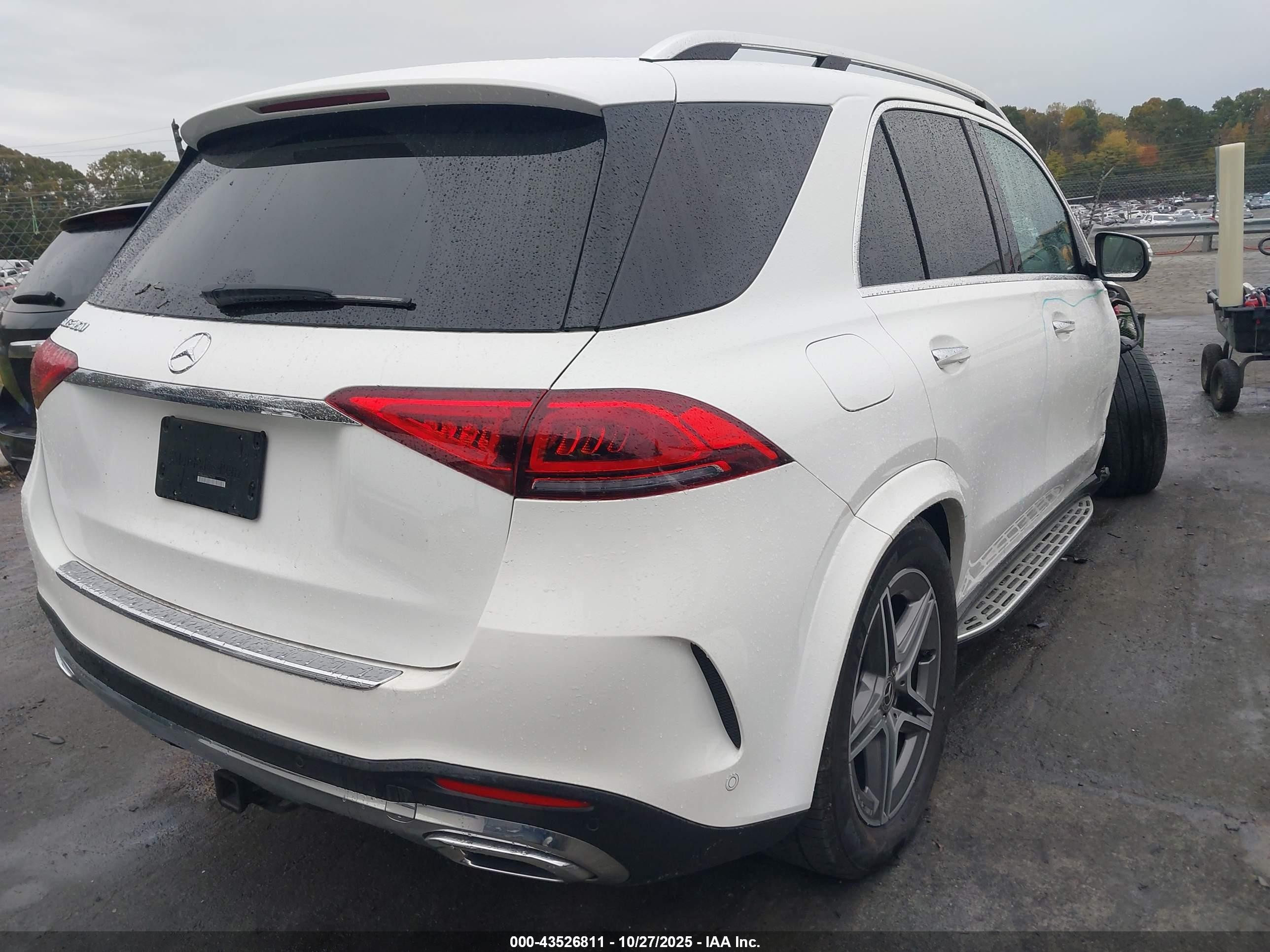2022 Mercedes-benz Gle 350   Белый vin: 4JGFB4JBXNA756153