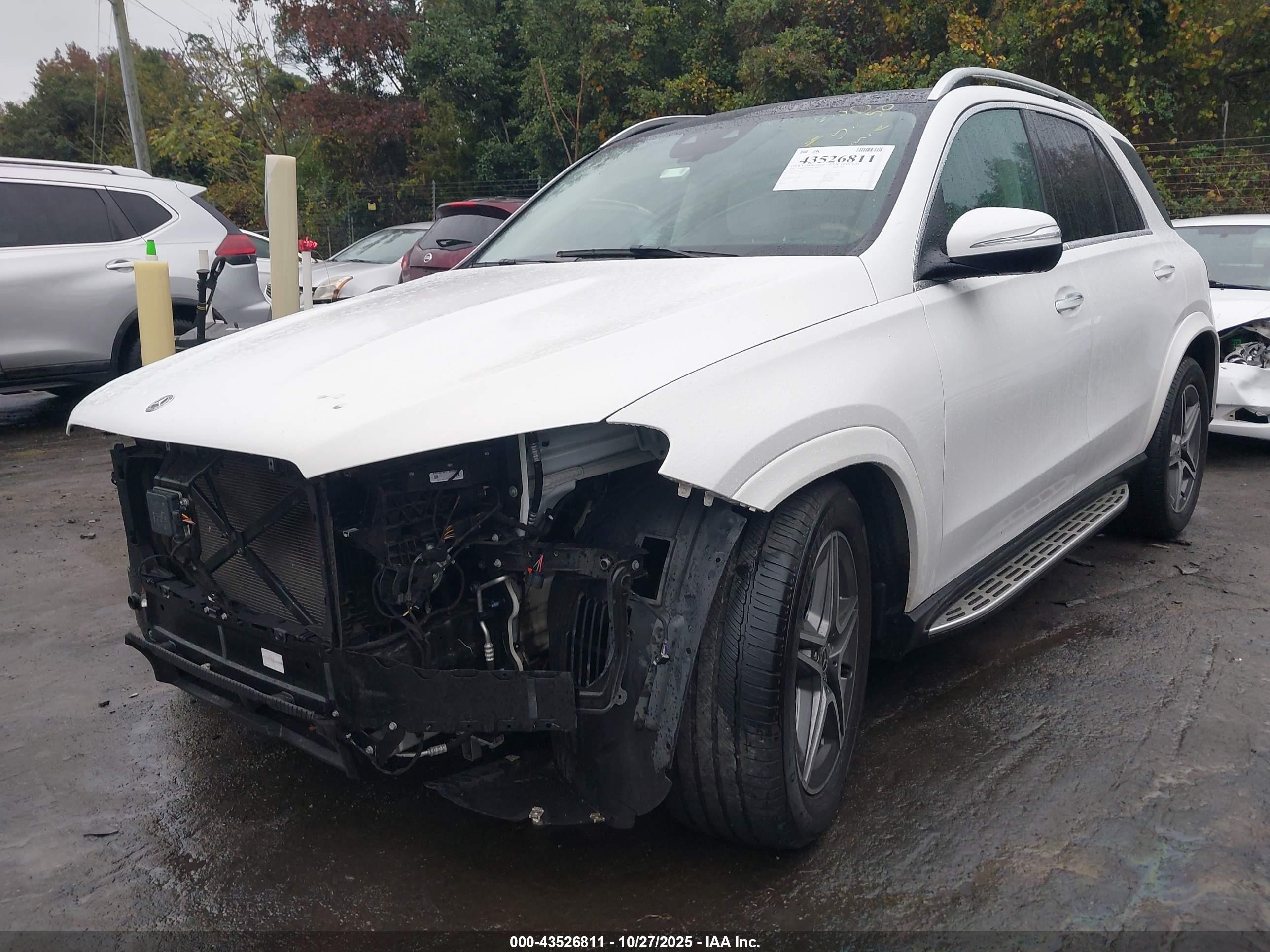2022 Mercedes-benz Gle 350   Белый vin: 4JGFB4JBXNA756153