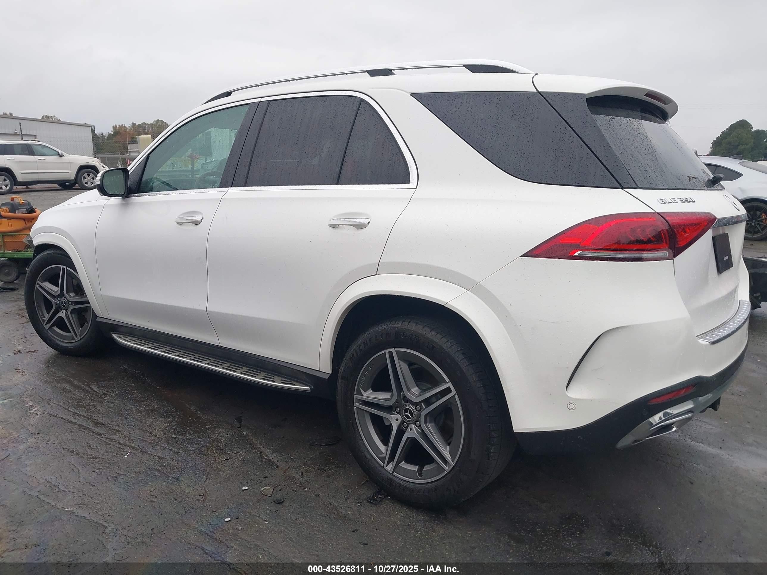 2022 Mercedes-benz Gle 350   Белый vin: 4JGFB4JBXNA756153