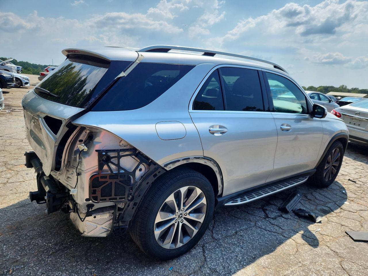 2020 Mercedes-benz Gle 350 Silver vin: 4JGFB4JE9LA198075