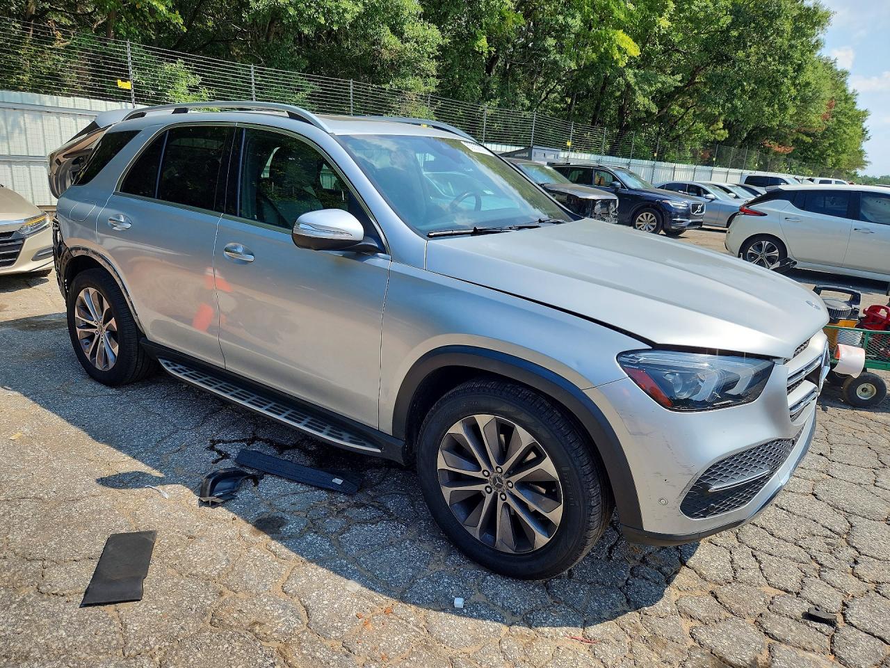 2020 Mercedes-benz Gle 350 Silver vin: 4JGFB4JE9LA198075