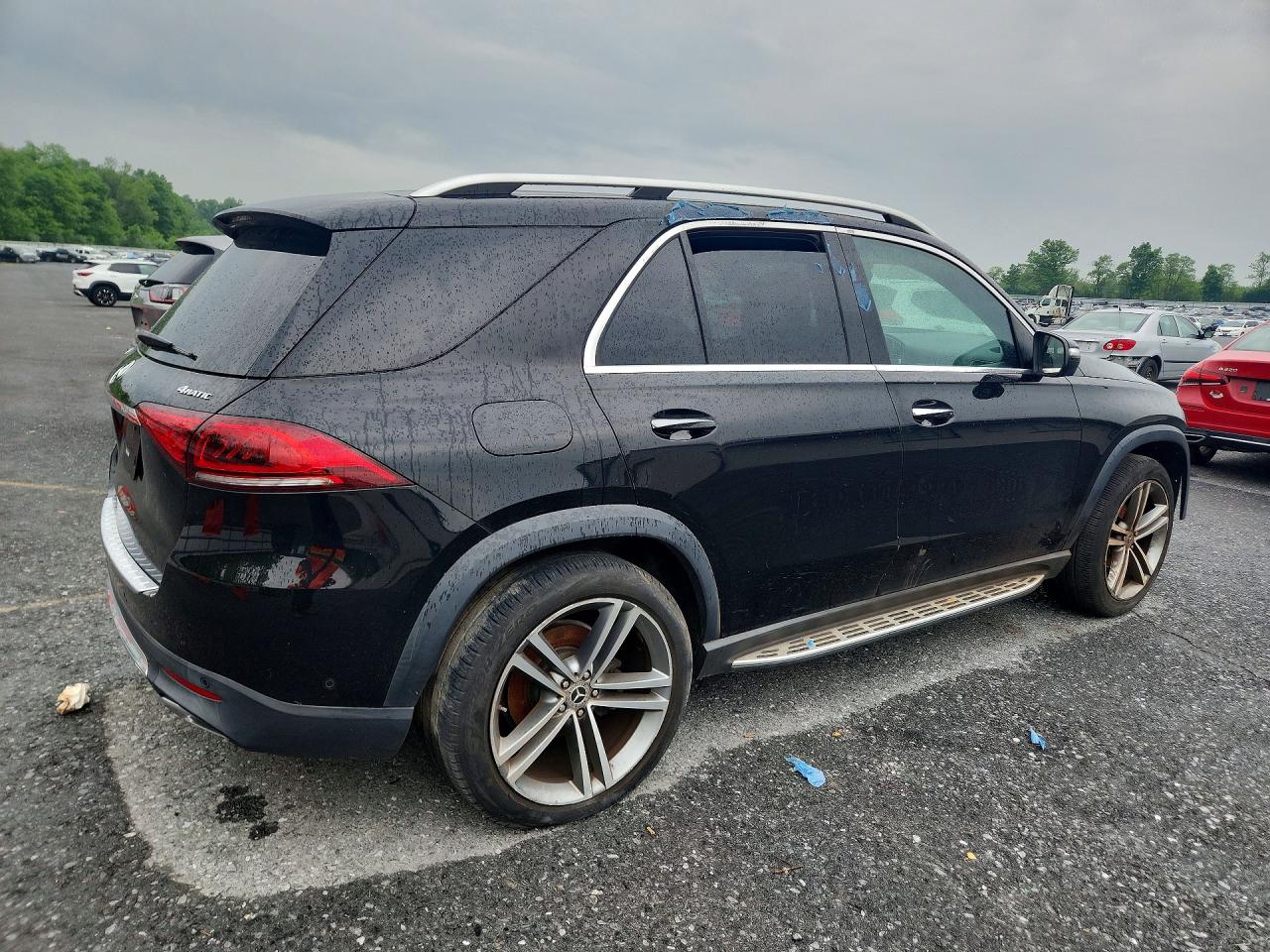 2020 Mercedes-benz Gle 350 4matic Черный vin: 4JGFB4KB0LA113287