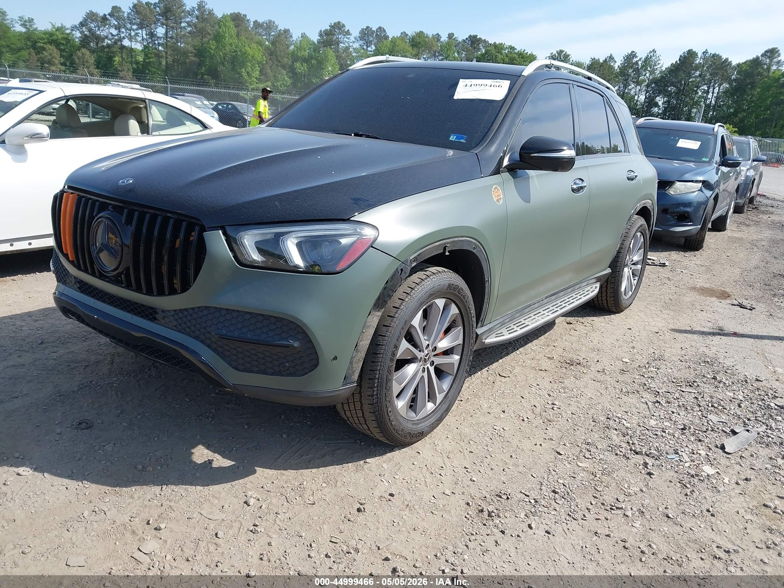 2020 Mercedes-benz Gle 350 4matic Green vin: 4JGFB4KB1LA145553