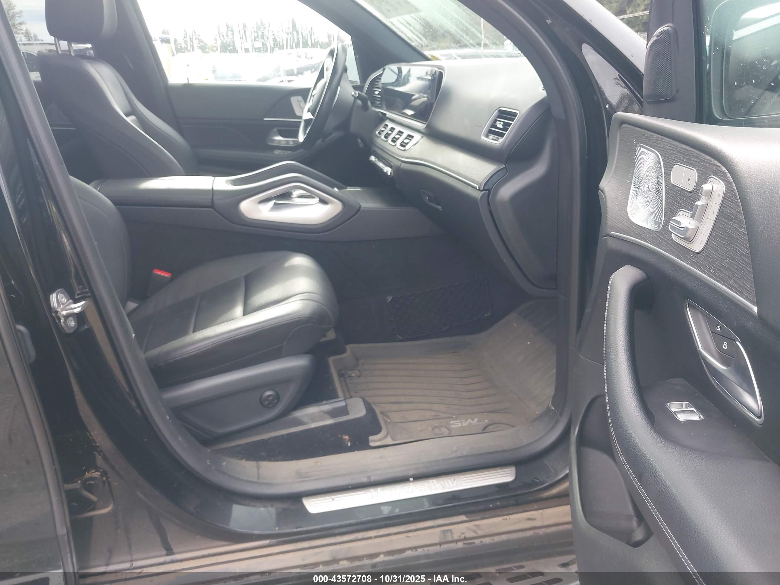 2020 Mercedes-benz Gle 350 4matic Черный vin: 4JGFB4KB3LA096307