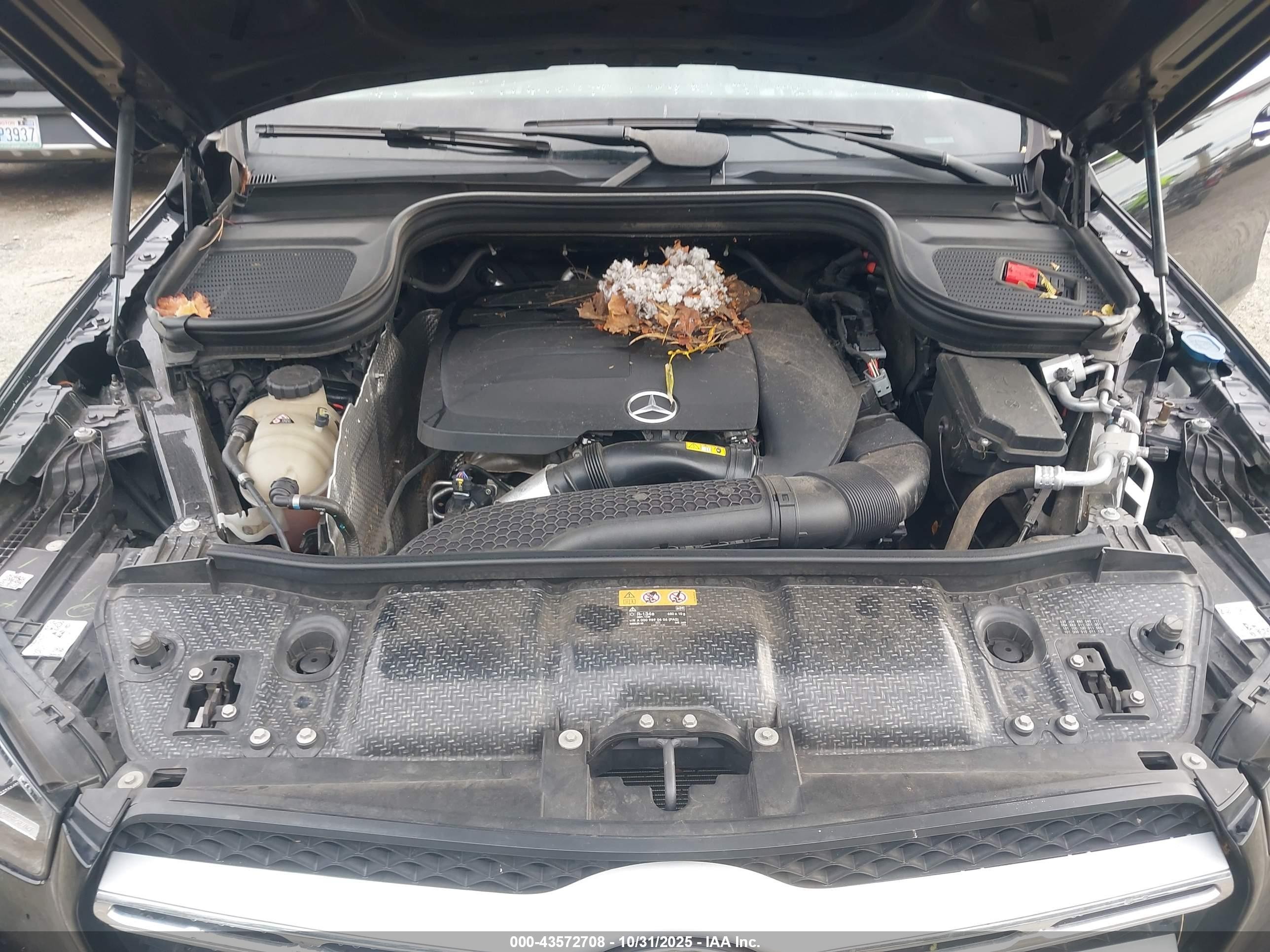 2020 Mercedes-benz Gle 350 4matic Черный vin: 4JGFB4KB3LA096307